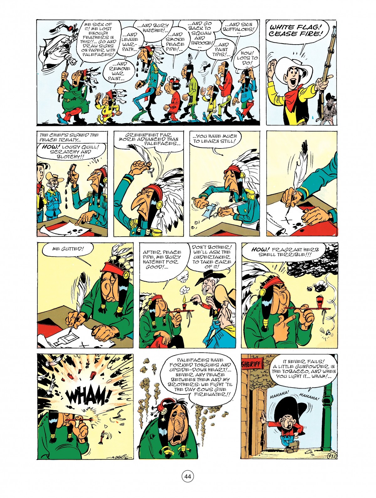 Read online A Lucky Luke Adventure comic -  Issue #43 - 44