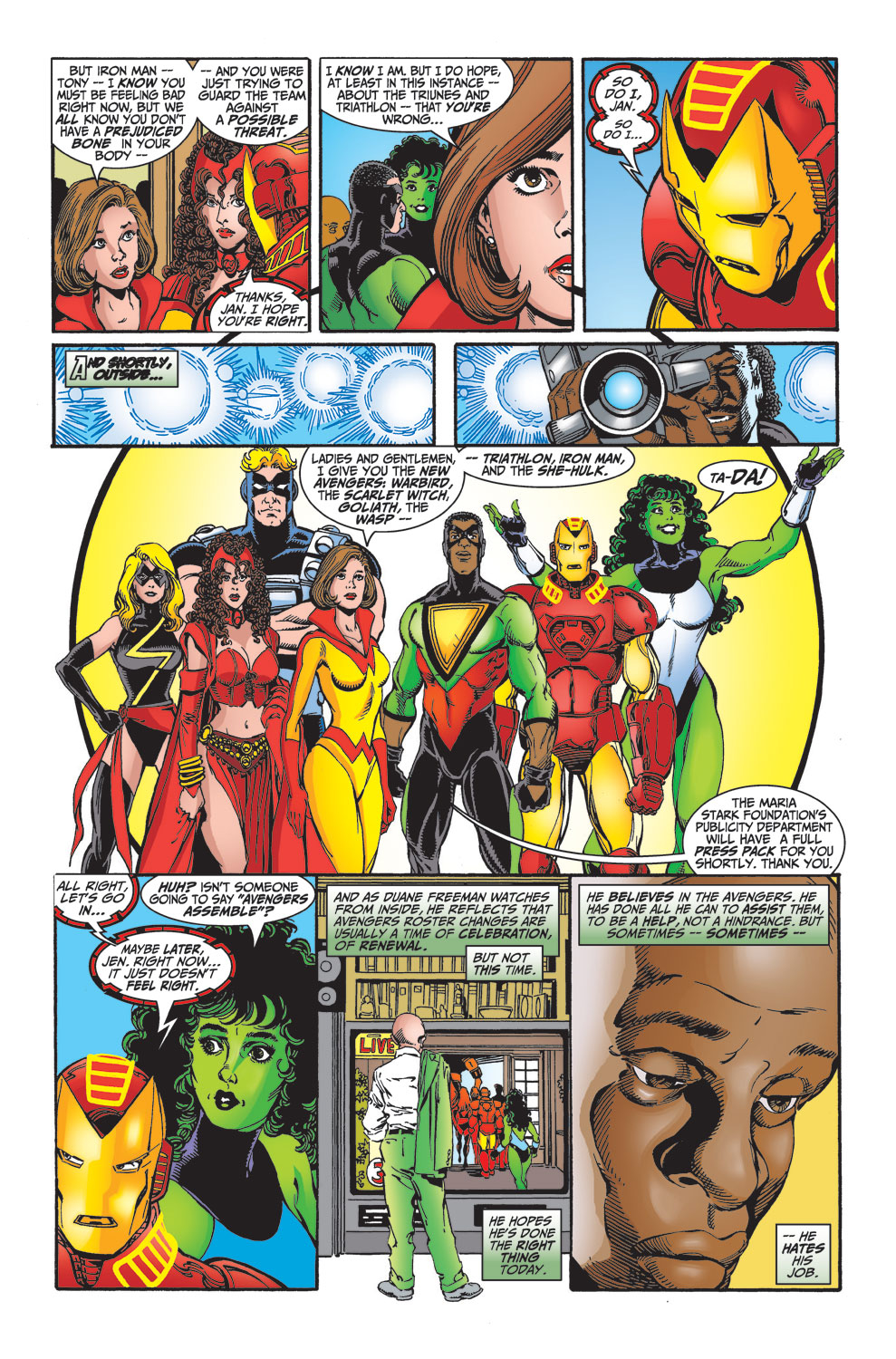 Read online Avengers (1998) comic -  Issue #27 - 22