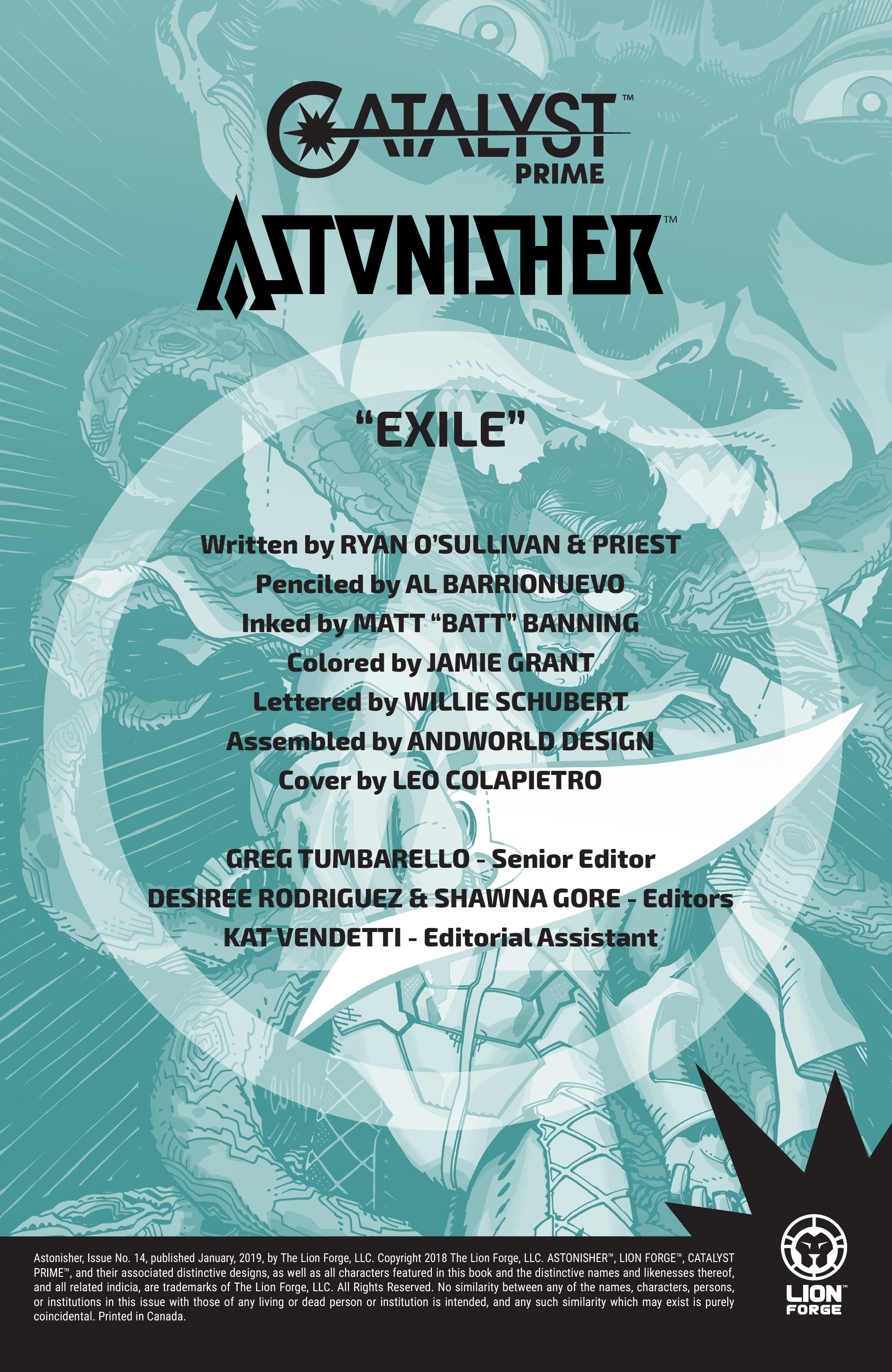 Read online Astonisher comic -  Issue #14 - 2