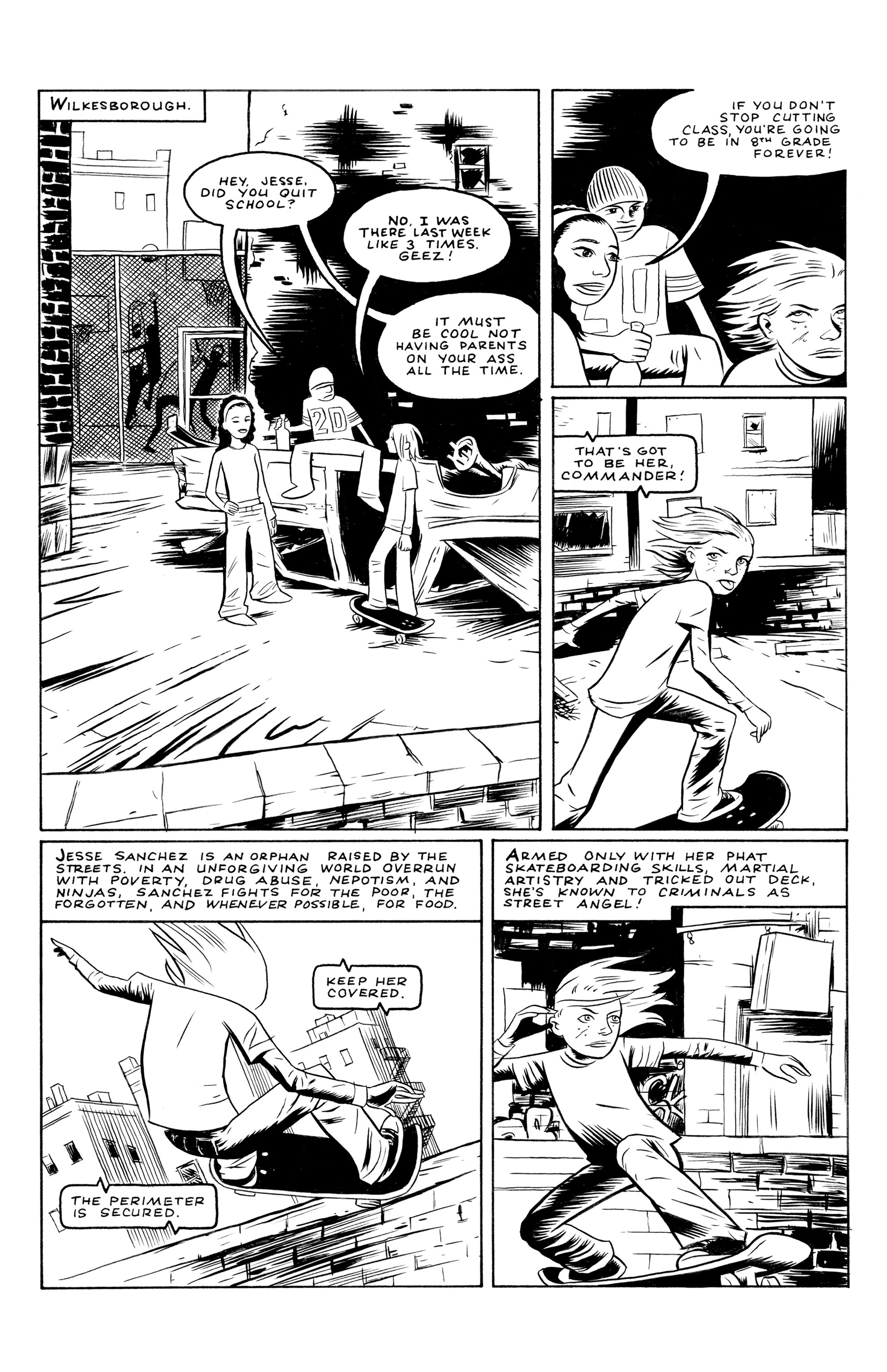 Read online Street Angel comic -  Issue #1 - 5