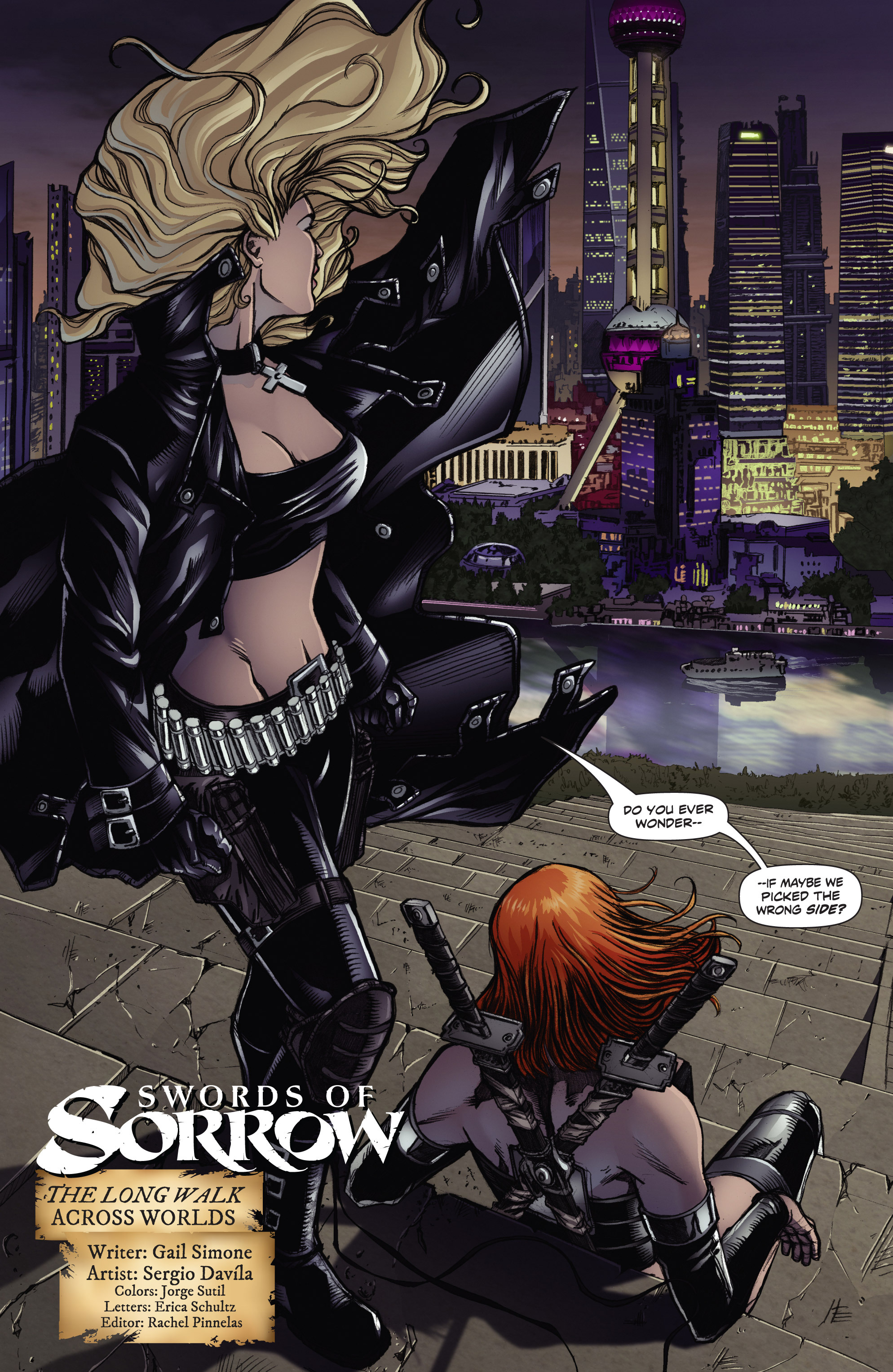 Read online Swords of Sorrow comic -  Issue #5 - 6
