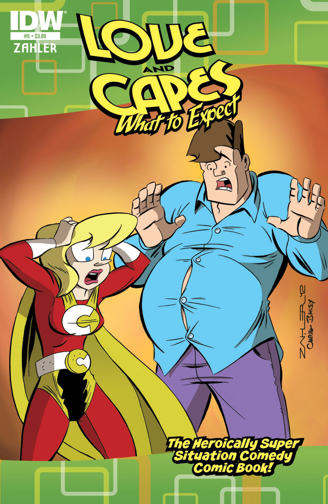 Read online Love and Capes: What to Expect comic -  Issue #5 - 1