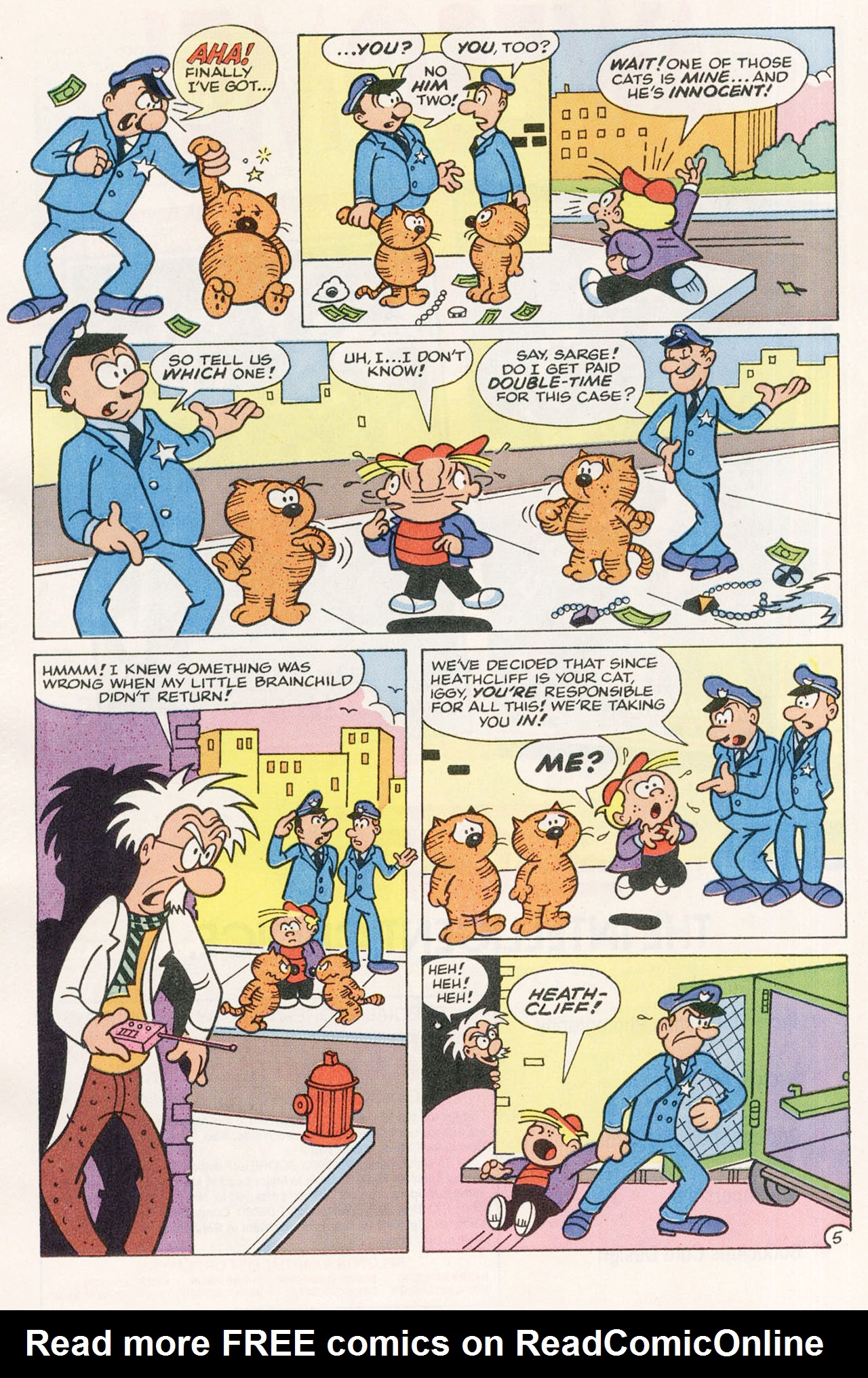 Read online Heathcliff comic -  Issue #54 - 23