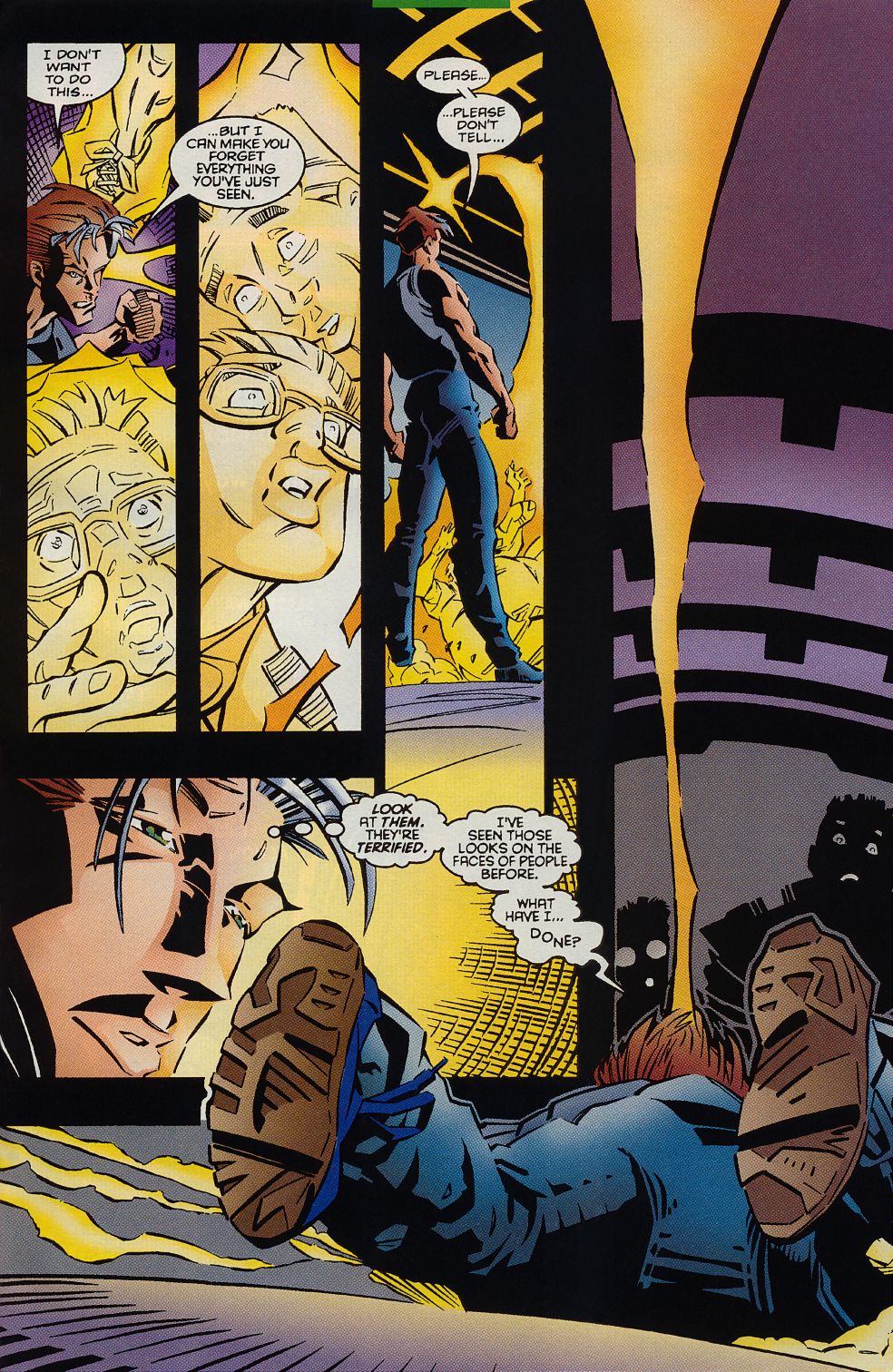 Read online X-Man comic -  Issue #8 - 8