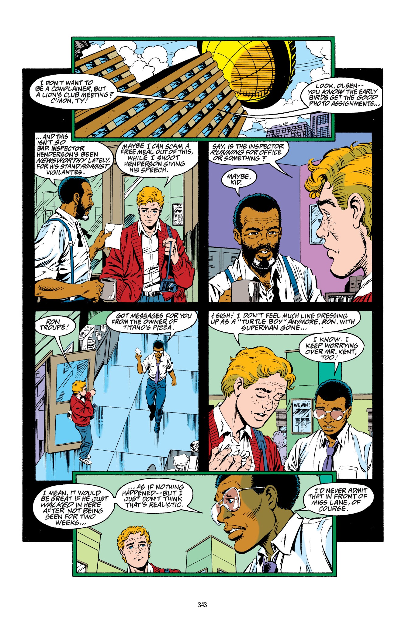 Read online Superman: Funeral For A Friend comic -  Issue # TPB - 331