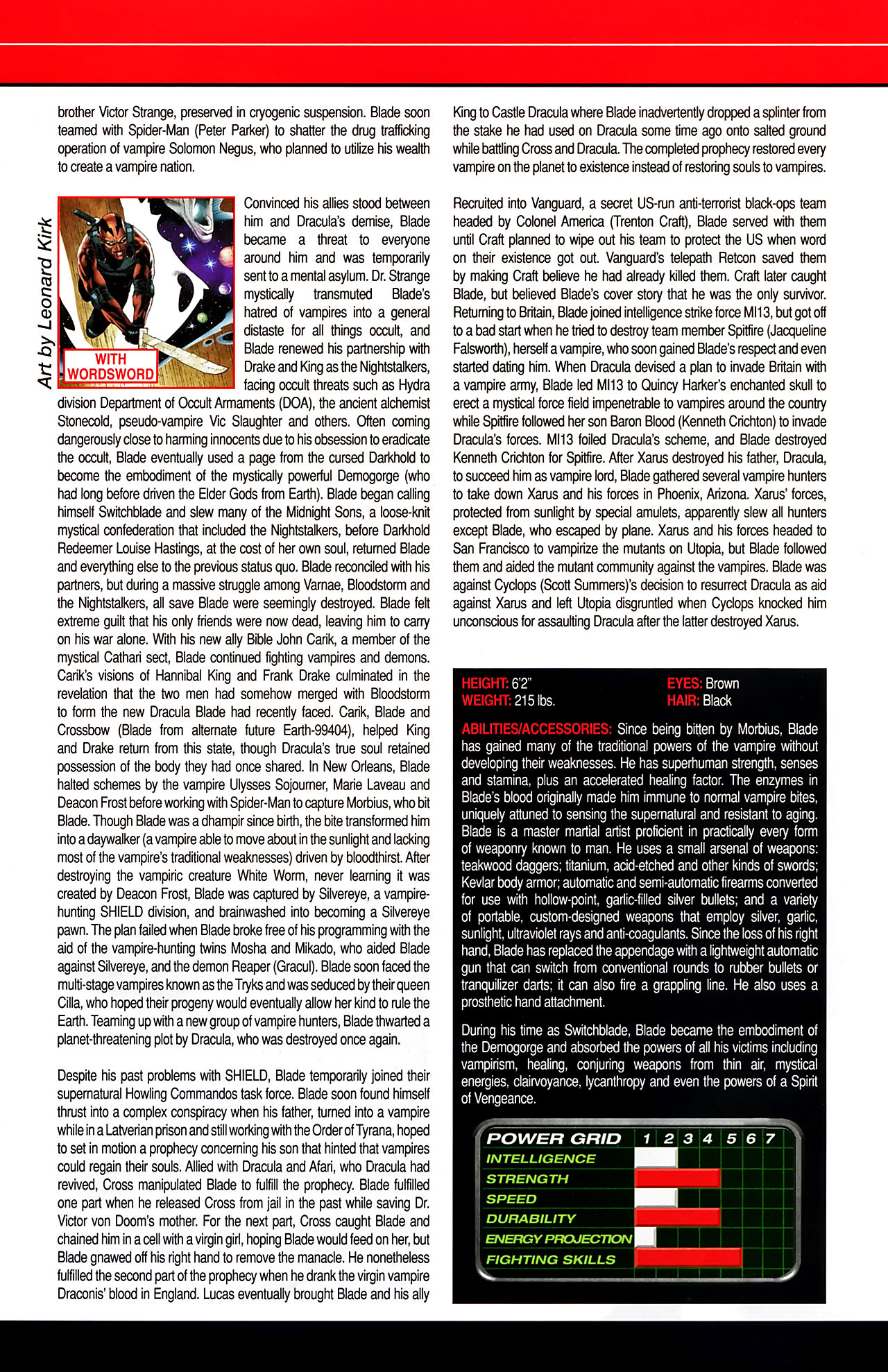 Read online Vampires: The Marvel Undead comic -  Issue # Full - 11