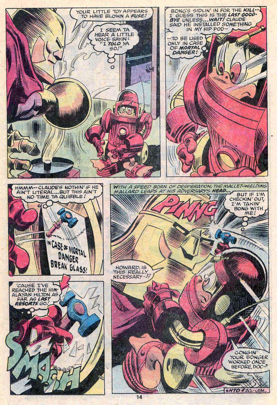 Read online Howard the Duck (1976) comic -  Issue #31 - 9
