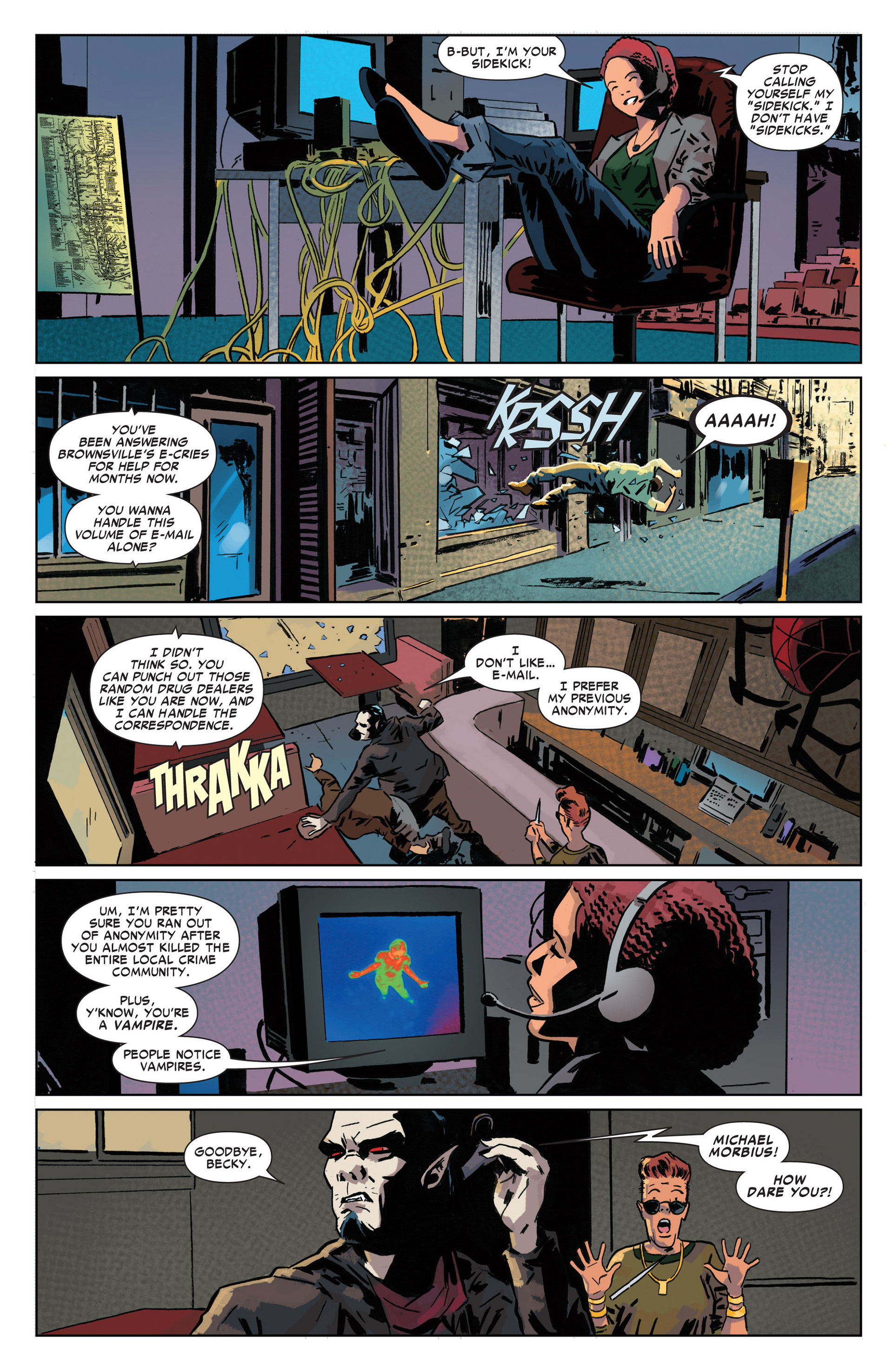 Read online Morbius: The Living Vampire comic -  Issue #6 - 5