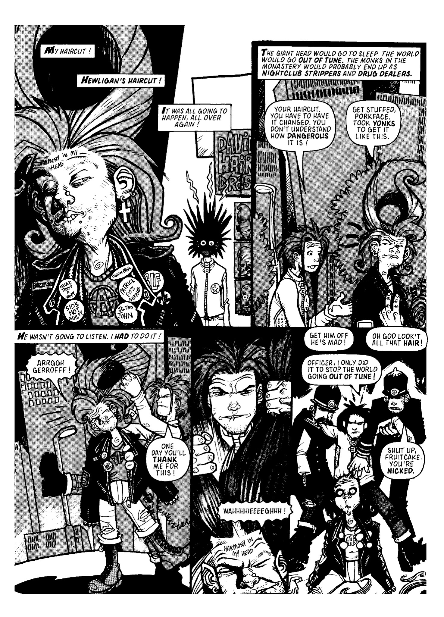 Read online Hewligan's Haircut comic -  Issue # TPB - 44