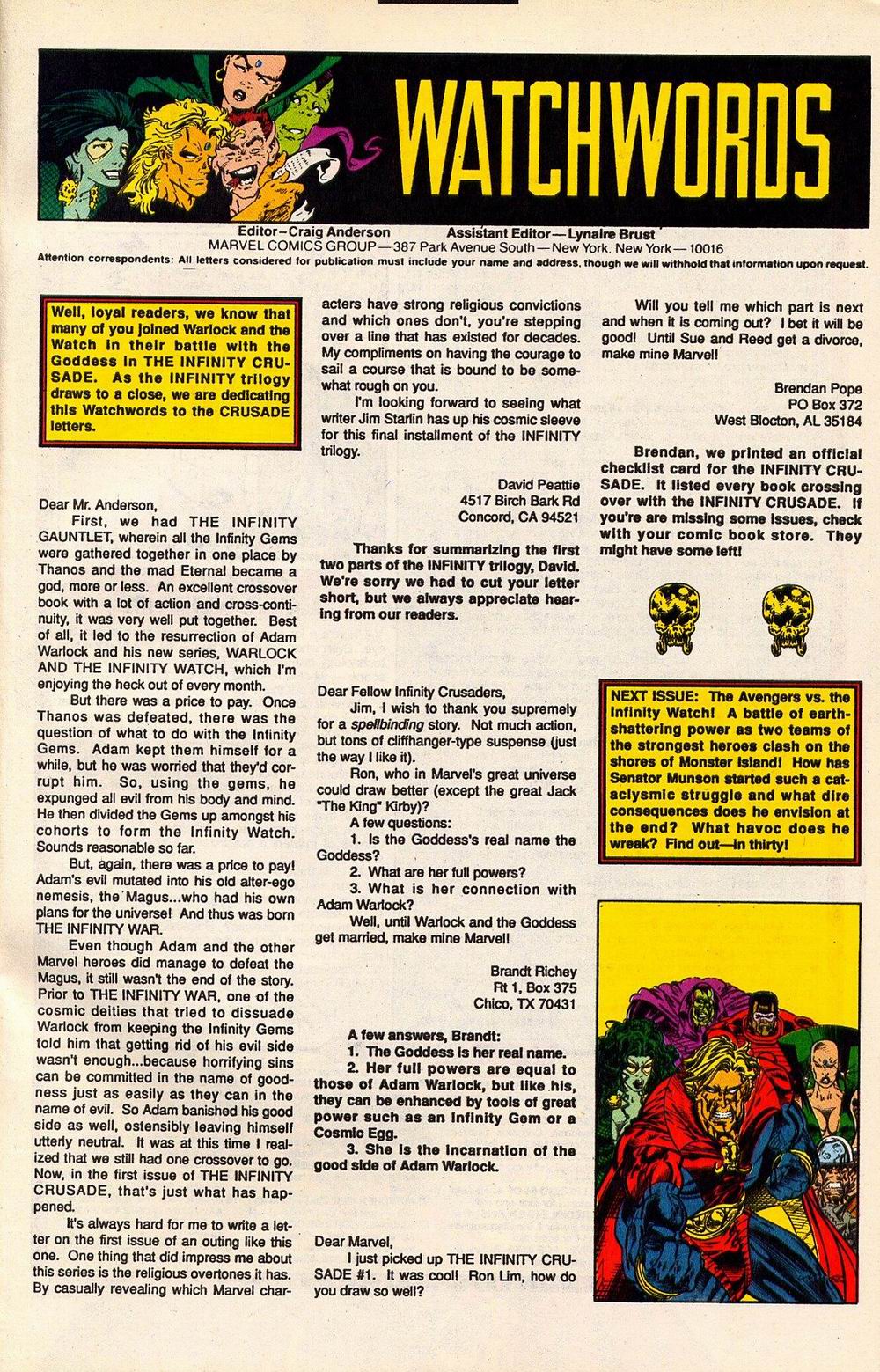 Read online Warlock and the Infinity Watch comic -  Issue #26 - 24