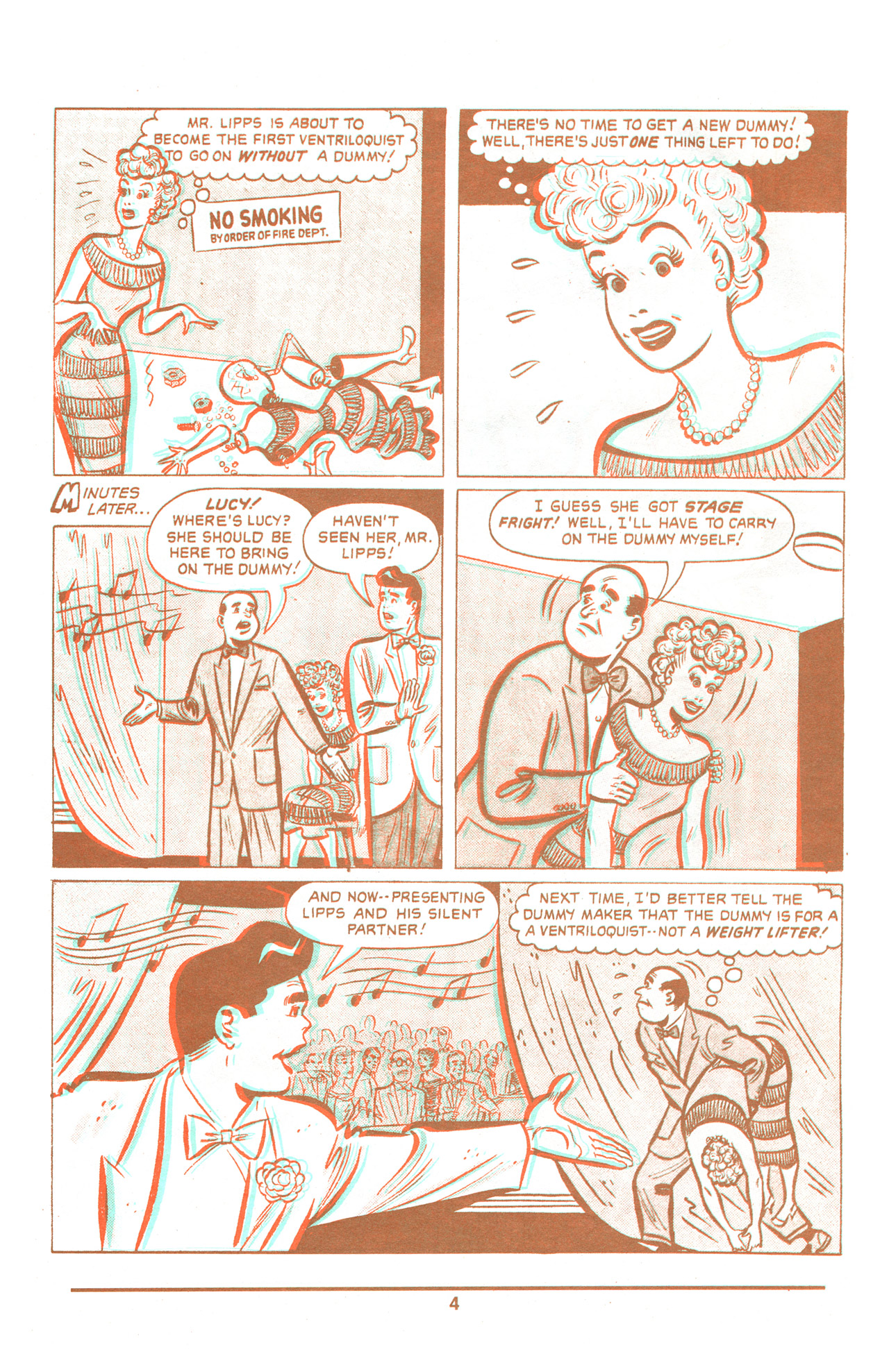 Read online I Love Lucy in 3-D comic -  Issue # Full - 6