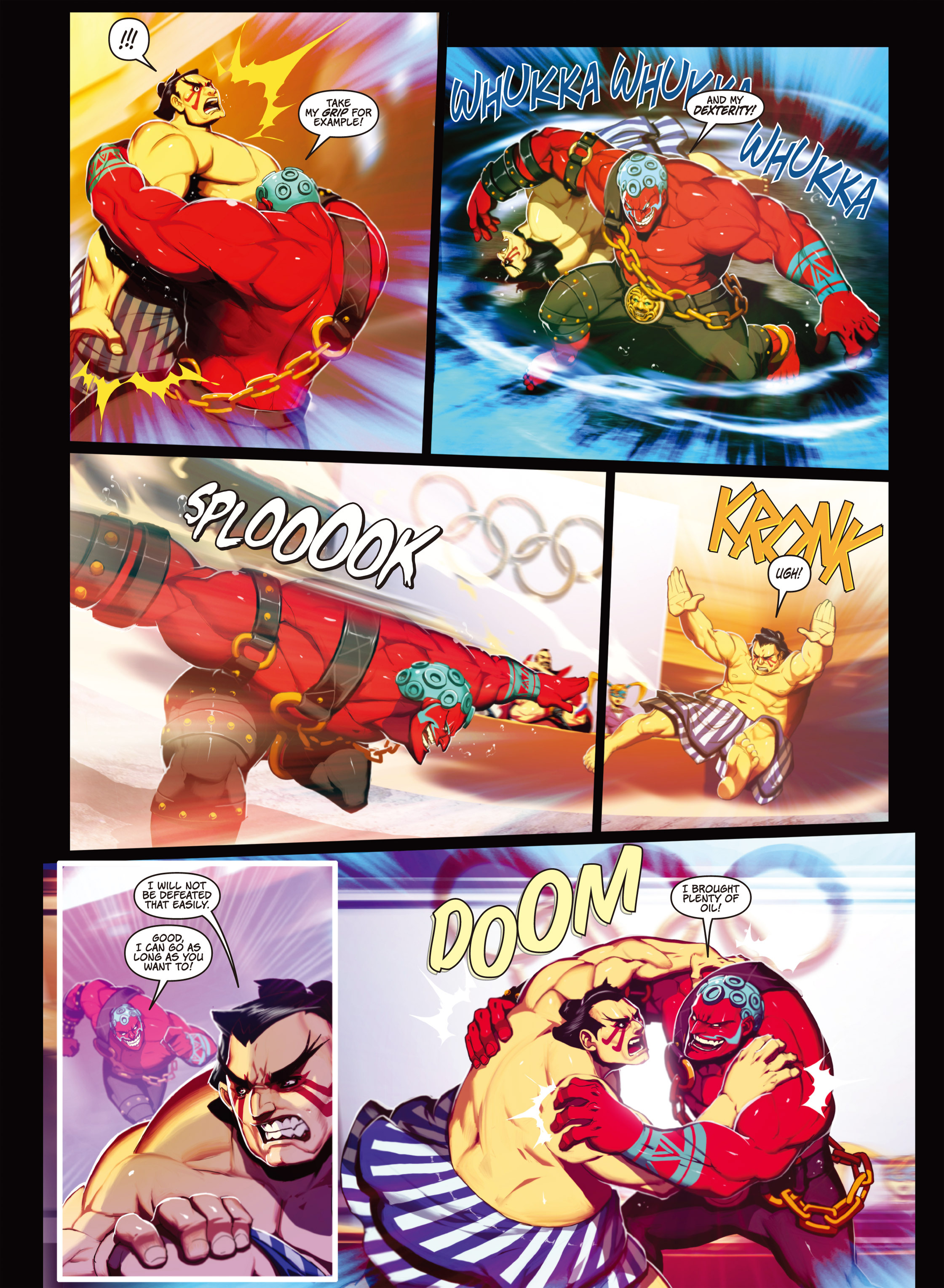 Read online Super Street Fighter comic -  Issue # Vol.1 - New Generations - 35