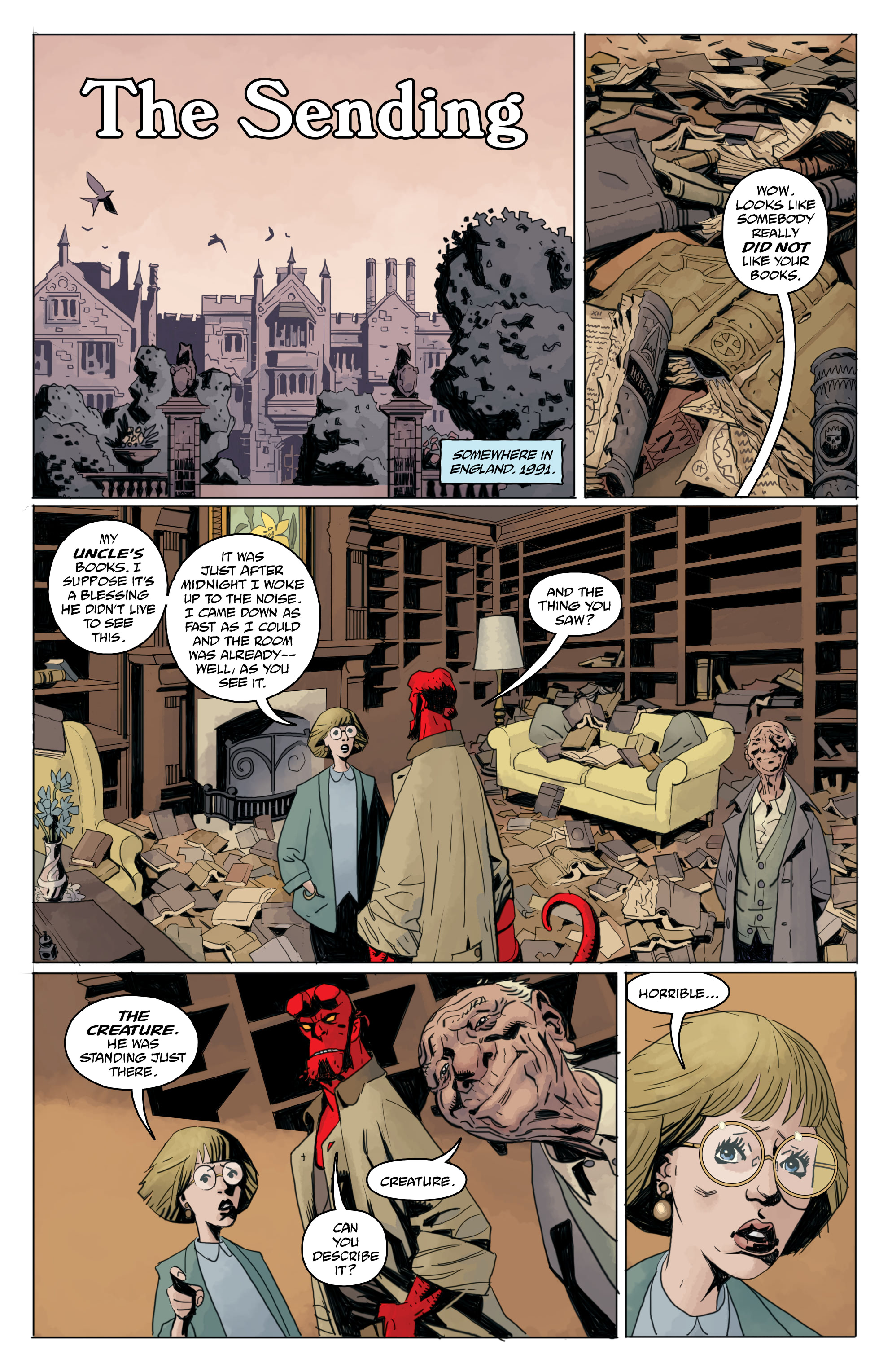 Read online Hellboy and the B.P.R.D.: Her Fatal Hour comic -  Issue # Full - 21