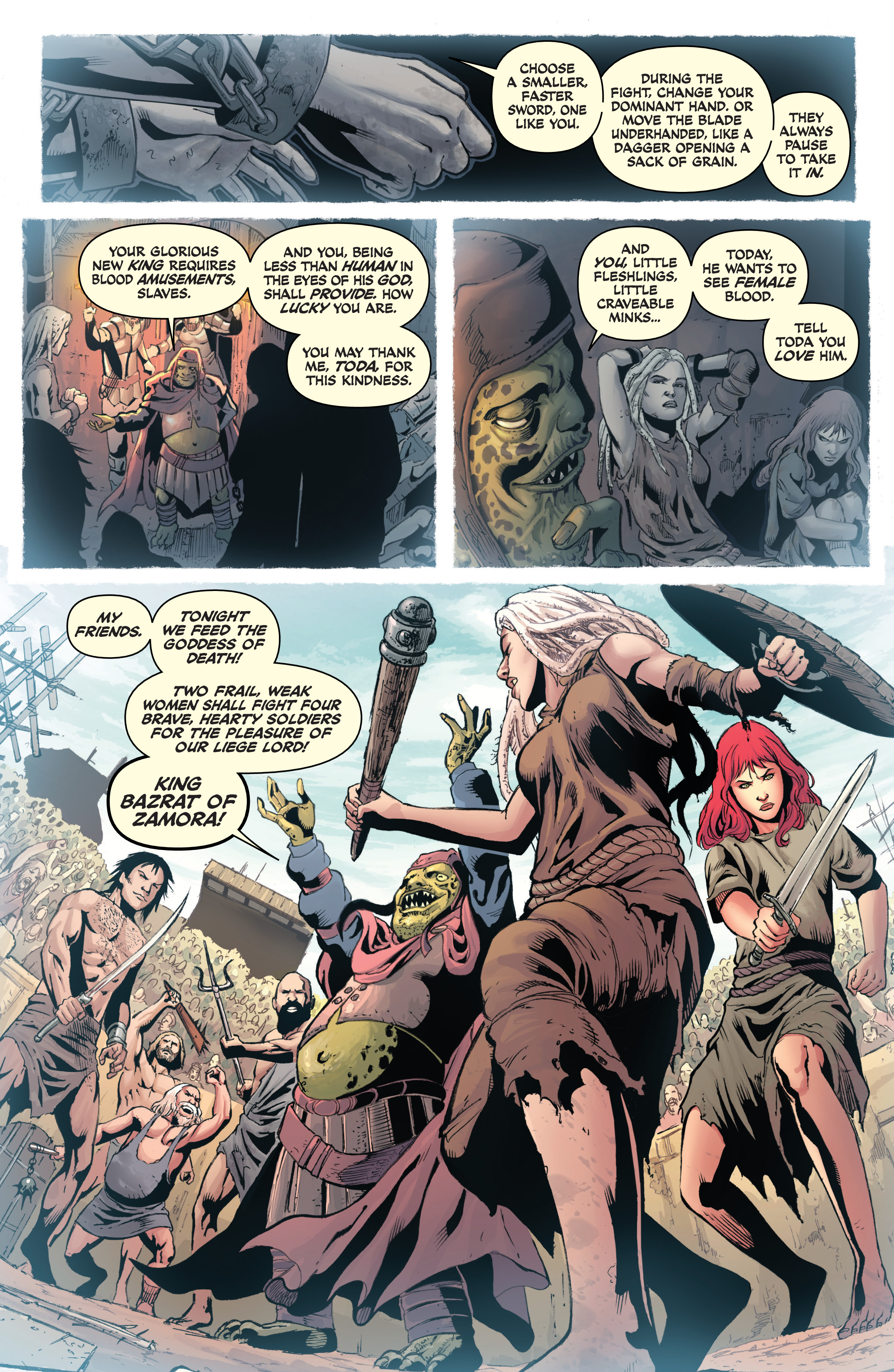 Read online Red Sonja (2013) comic -  Issue # _TPB Complete Gail Simone Red Sonja Omnibus (Part 1) - 86