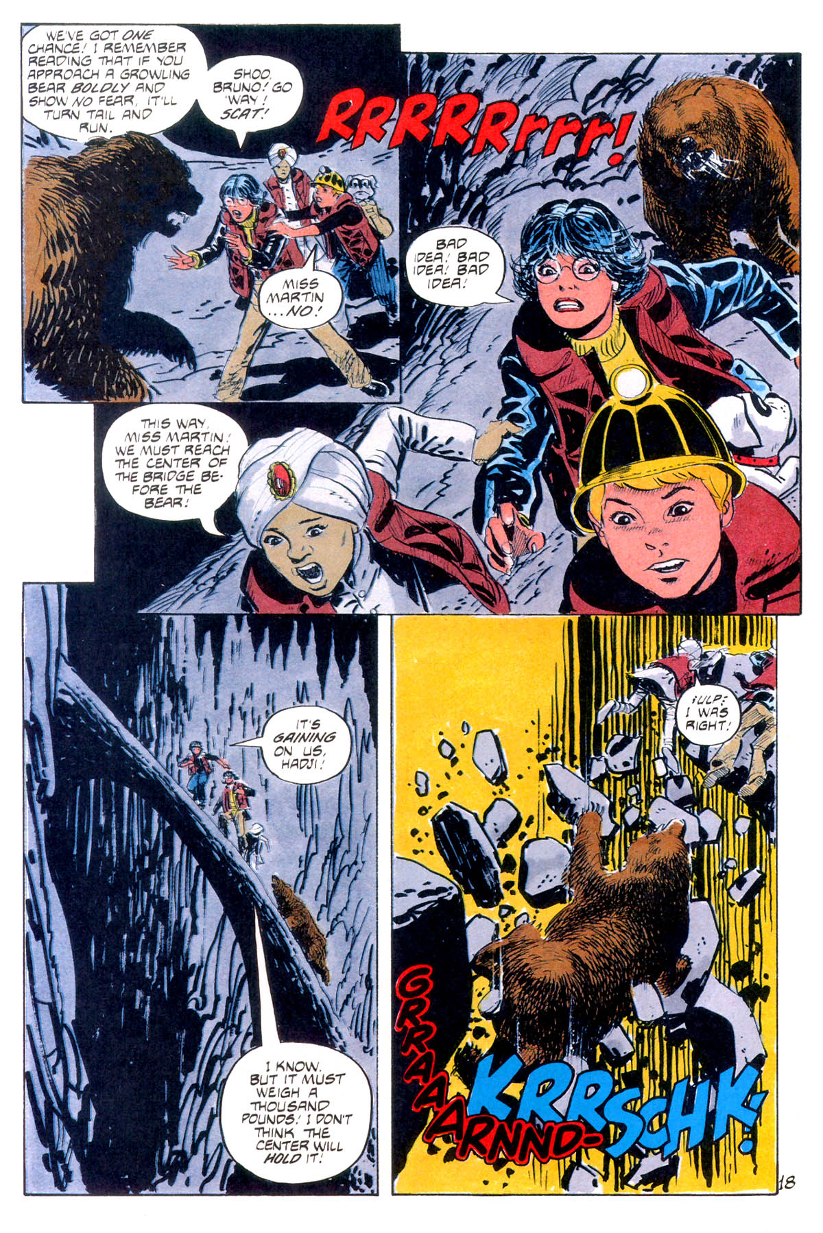 Read online Jonny Quest comic -  Issue #12 - 21