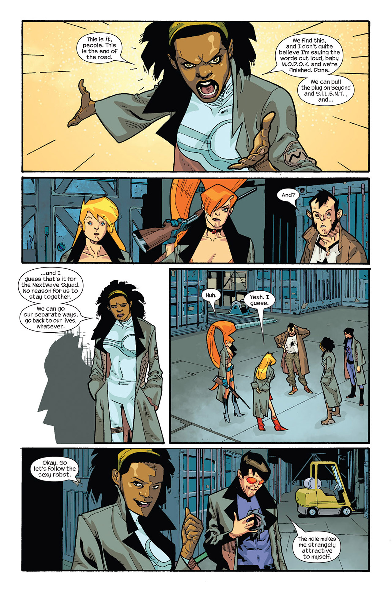 Read online Nextwave: Agents Of H.A.T.E. comic -  Issue #12 - 9