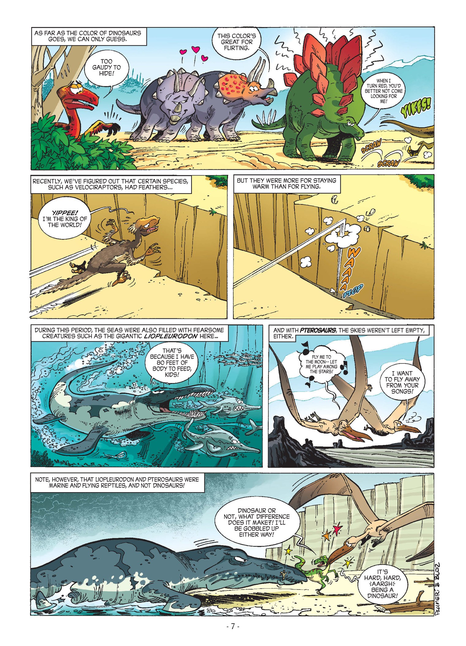Read online Dinosaurs (2014) comic -  Issue #1 - 9