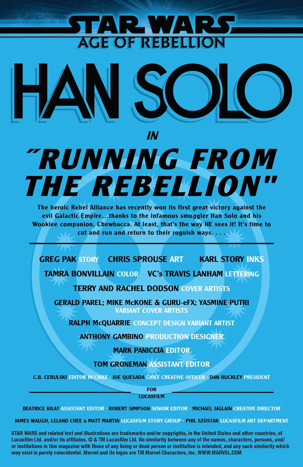 Star Wars: Age Of Rebellion (2019) issue Han Solo - Page 2
