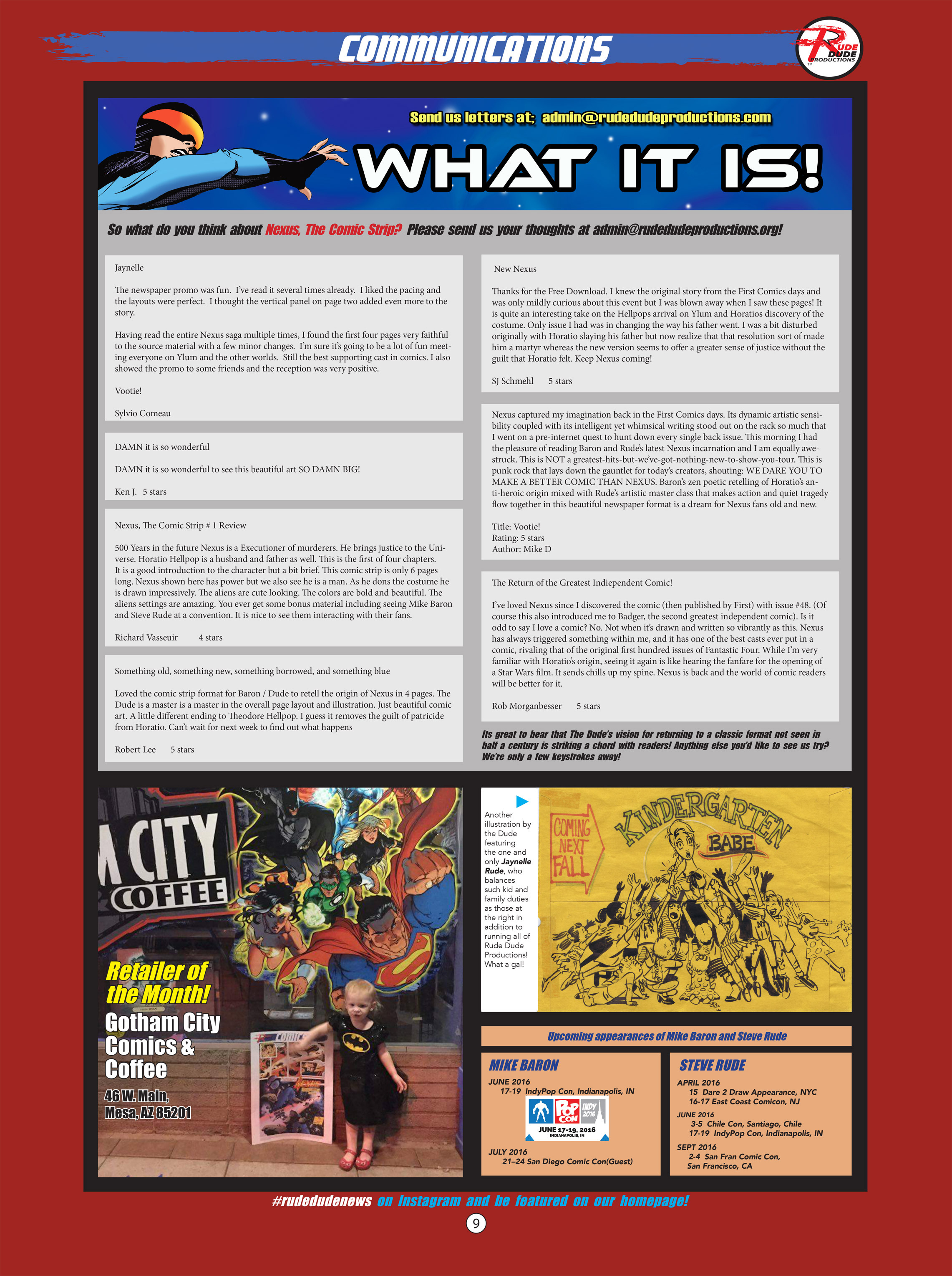 Read online Nexus: The Comic Strip comic -  Issue #2 - 9