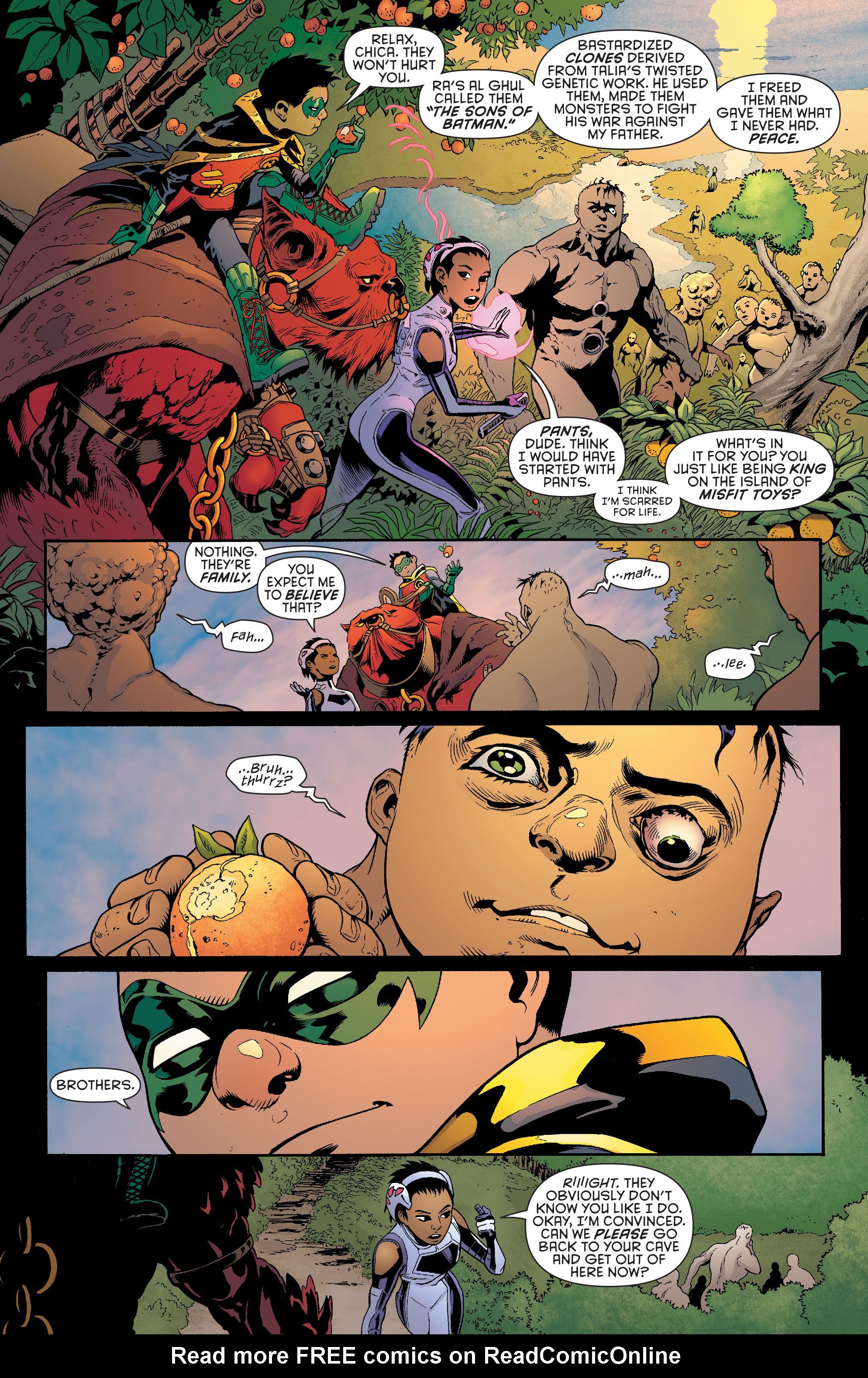 Read online Robin: Son of Batman comic -  Issue #5 - 7