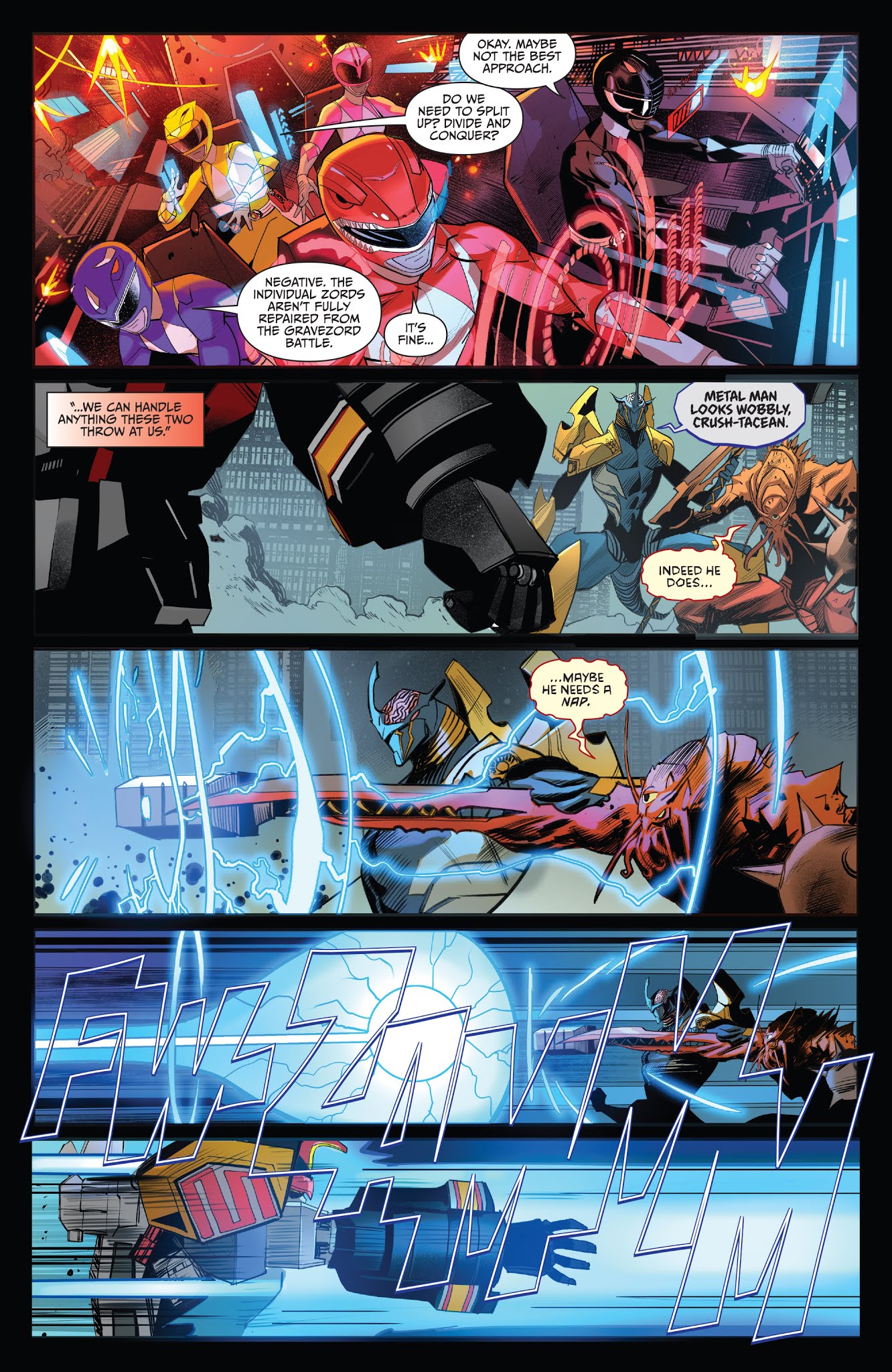 Read online Saban's Go Go Power Rangers comic -  Issue #12 - 11