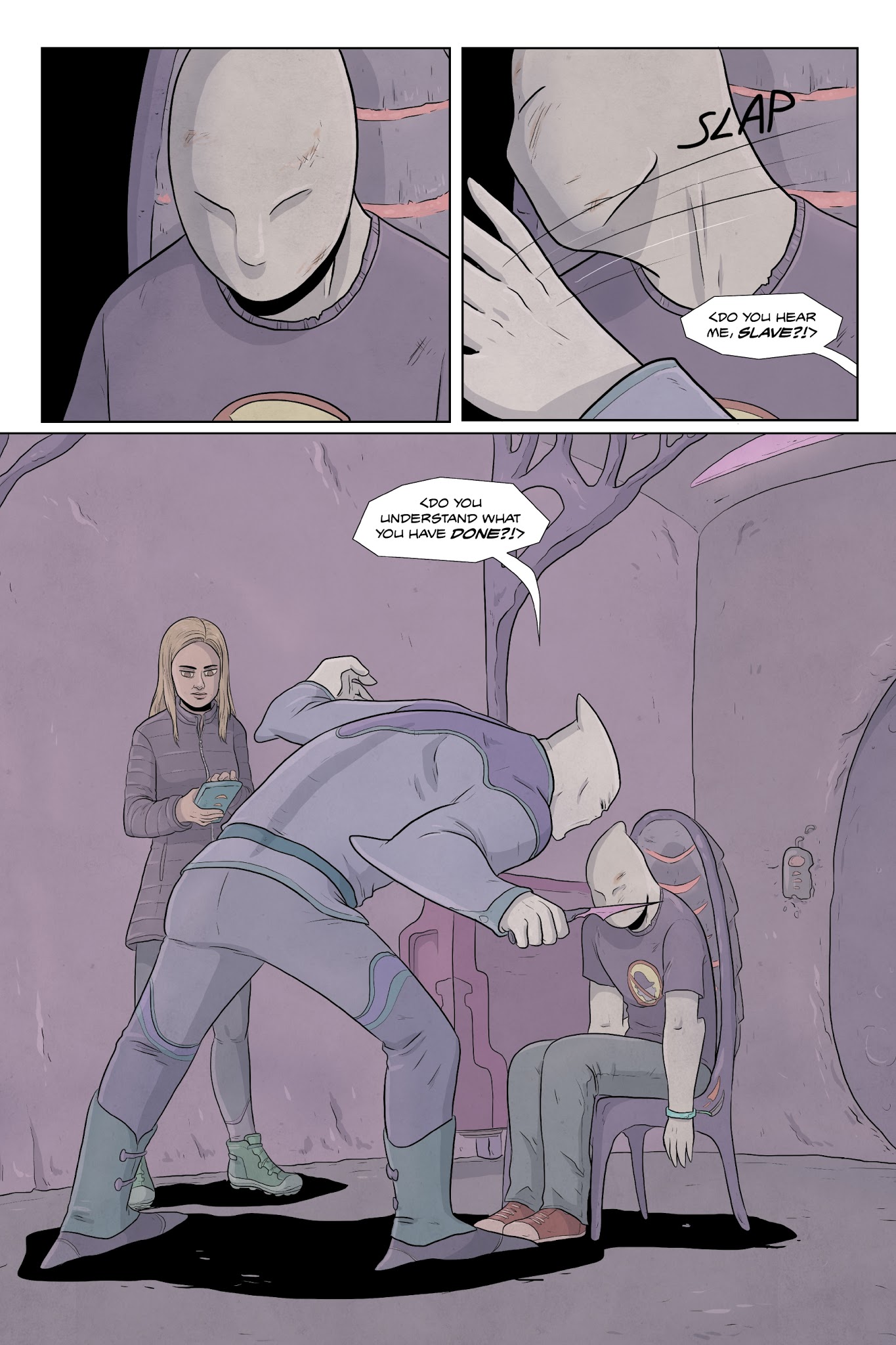 Read online Lifeformed: Cleo Makes Contact comic -  Issue # TPB - 152