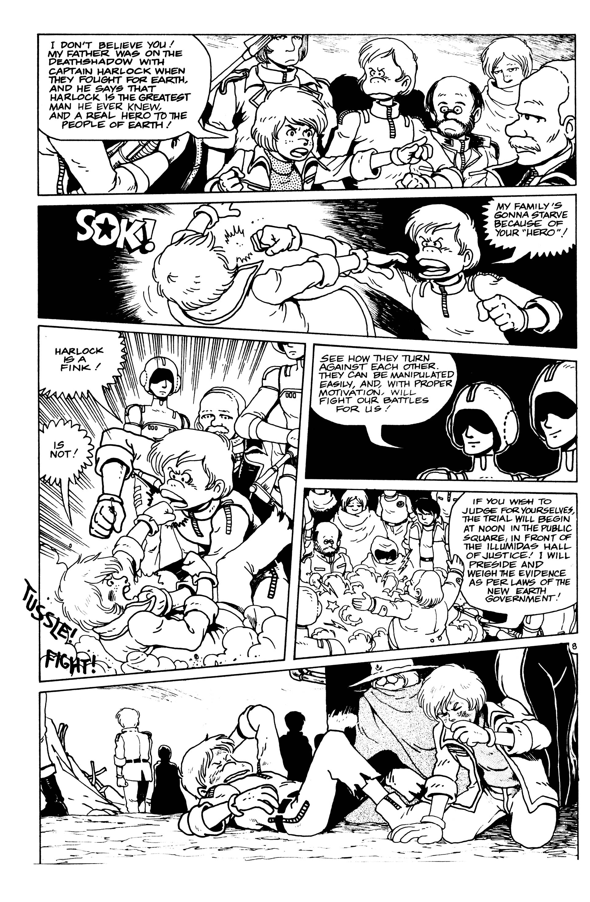 Read online Captain Harlock comic -  Issue #1 - 10