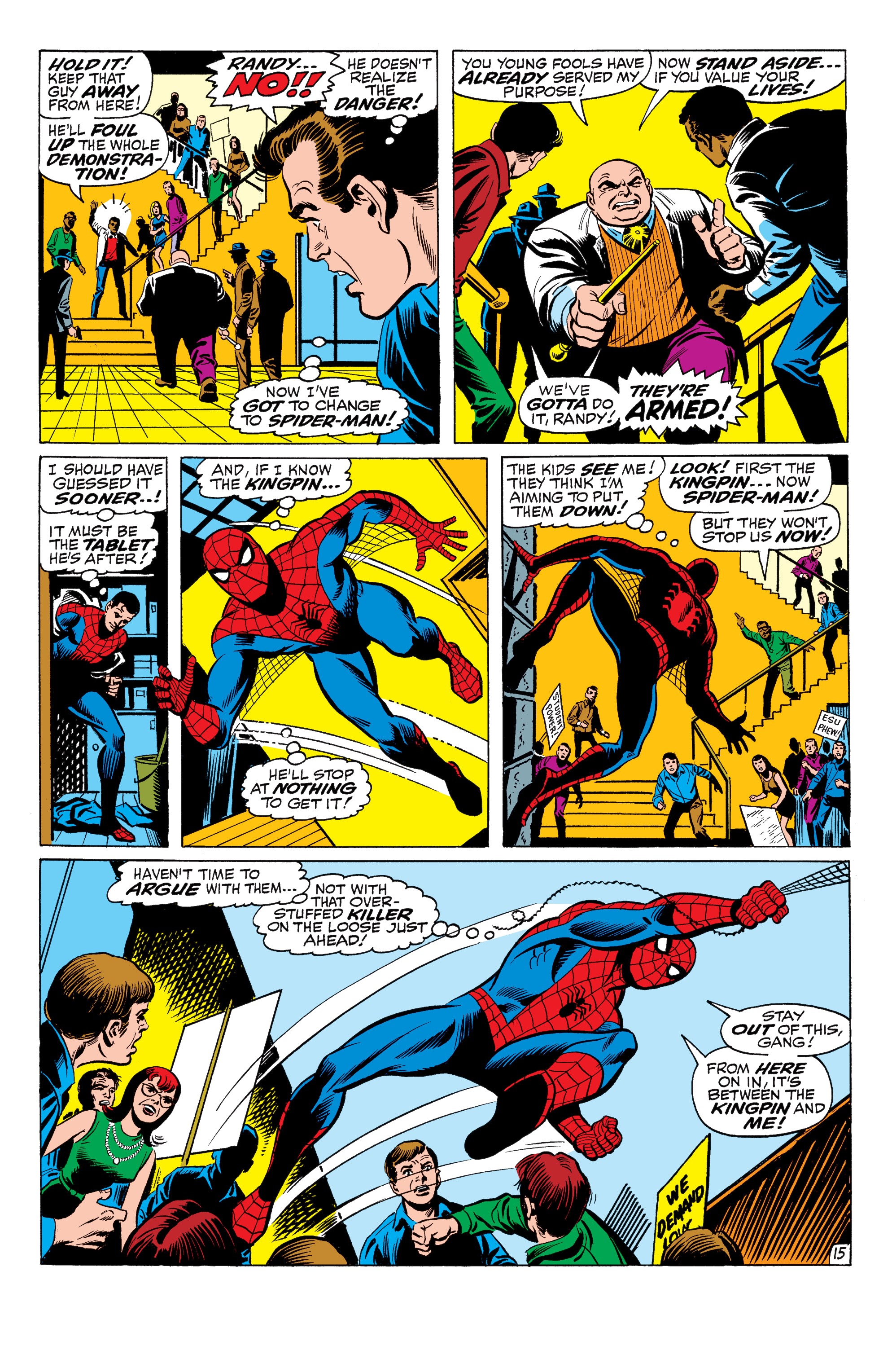 Read online Amazing Spider-Man Epic Collection comic -  Issue # The Secret of the Petrified Tablet (Part 1) - 69