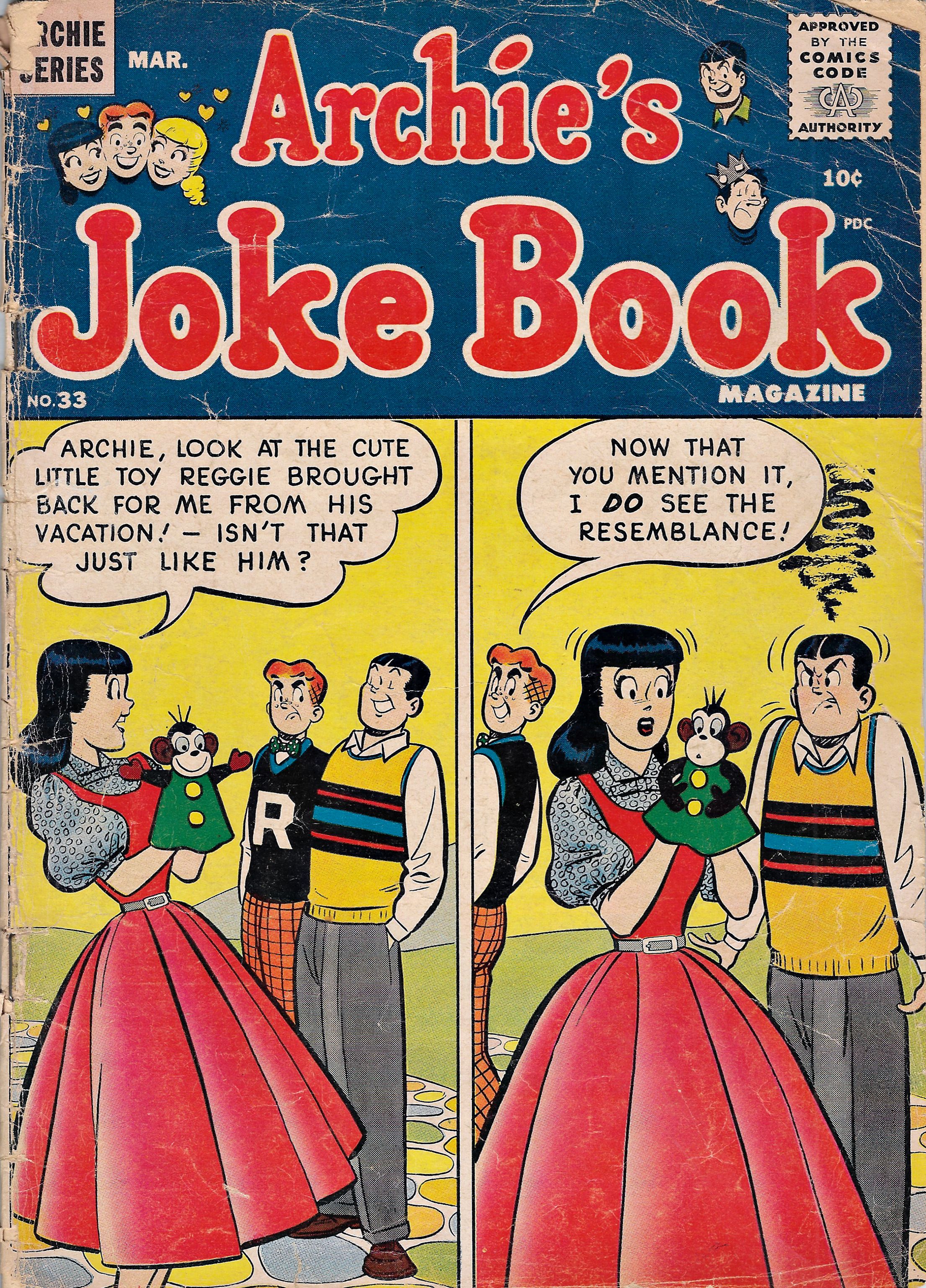 Read online Archie's Joke Book Magazine comic -  Issue #33 - 1