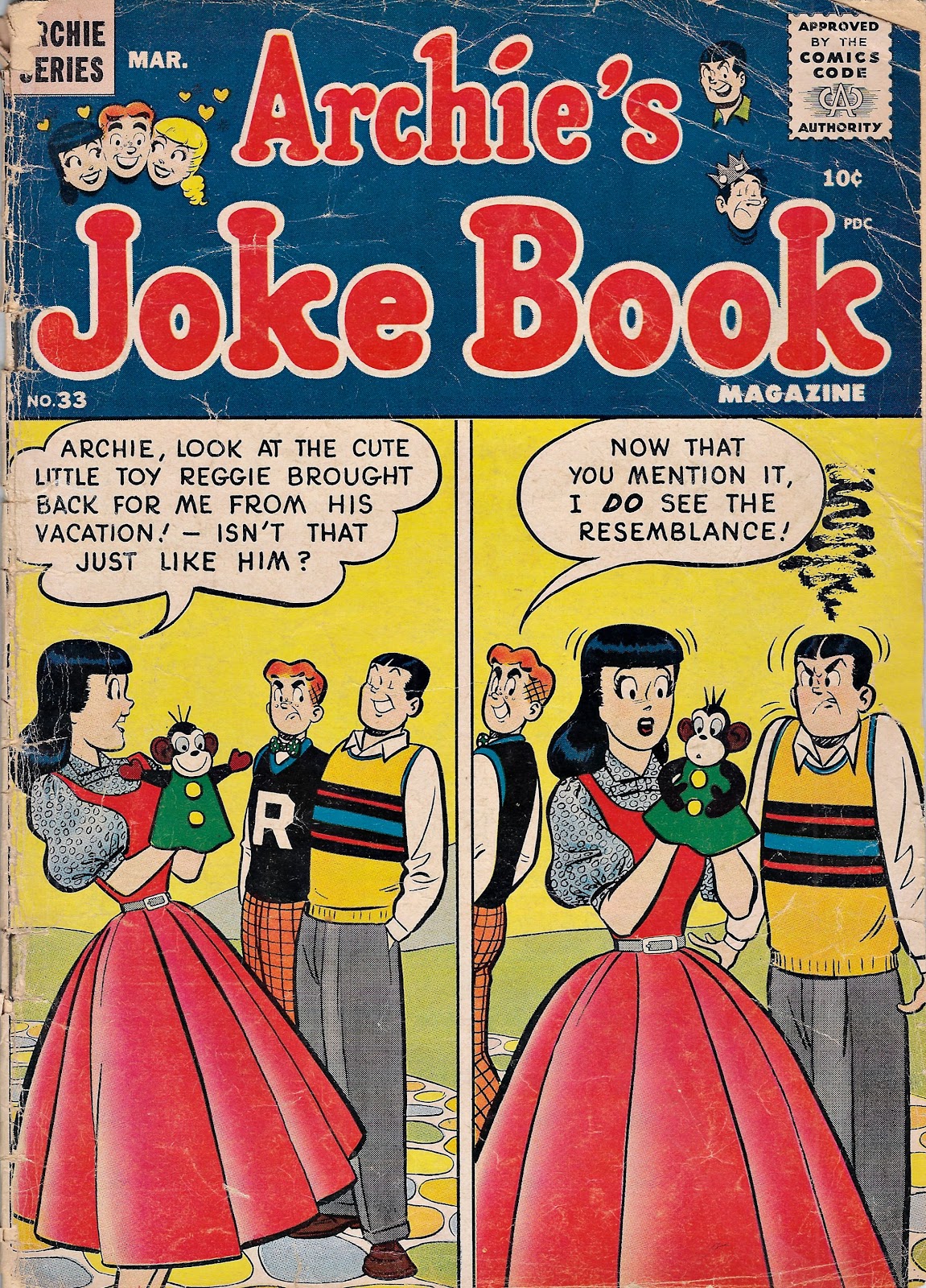 Archie's Joke Book Magazine issue 33 - Page 1