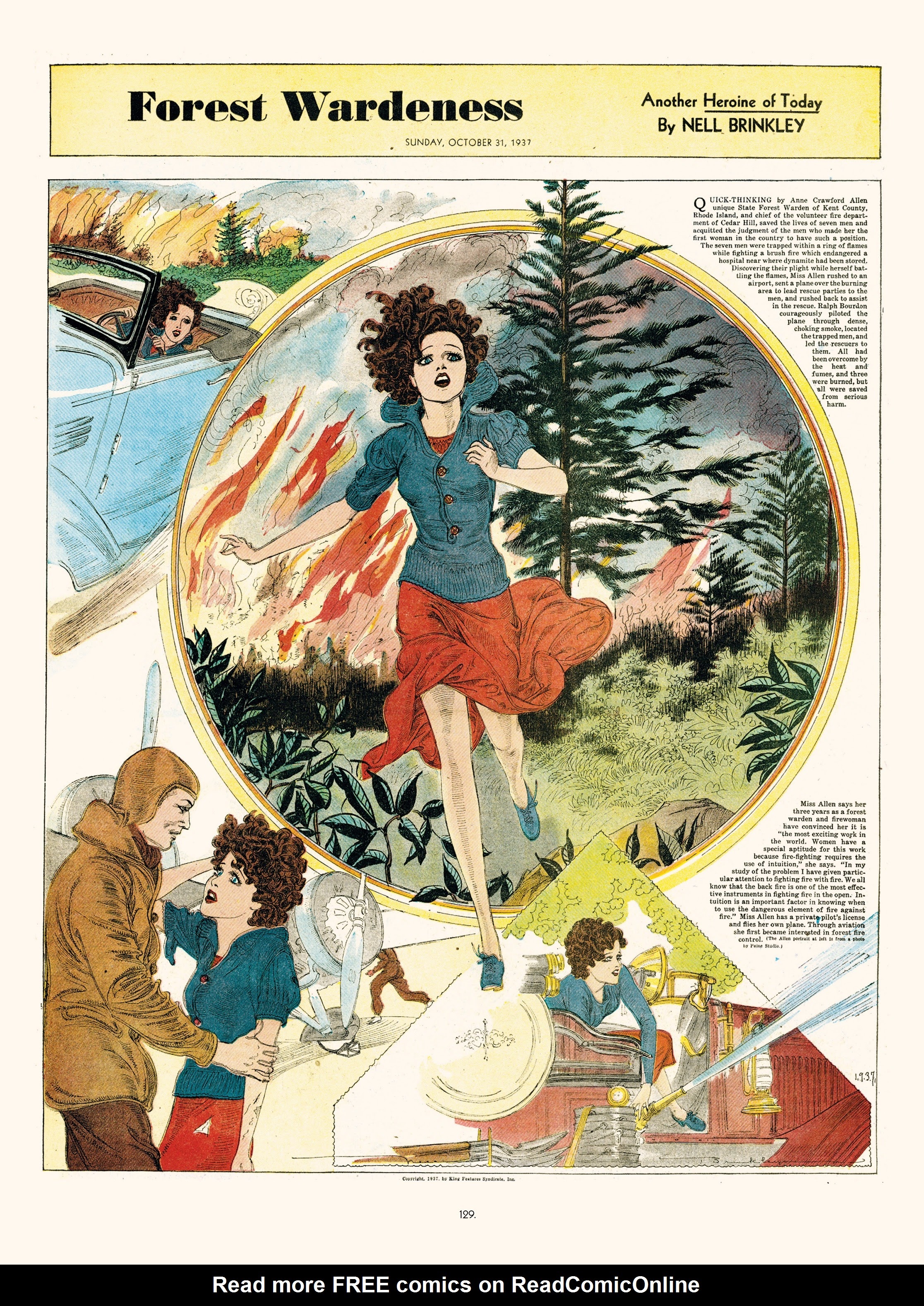 Read online The Brinkley Girls: The Best of Nell Brinkley's Cartoons comic -  Issue # TPB - 129