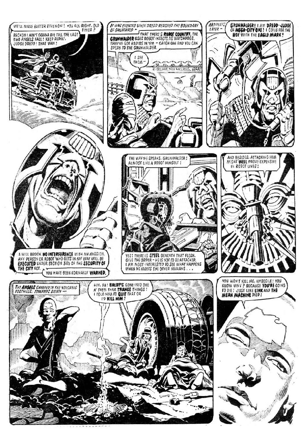 Read online Judge Dredd Epics comic -  Issue # TPB The Judge Child Quest - 125