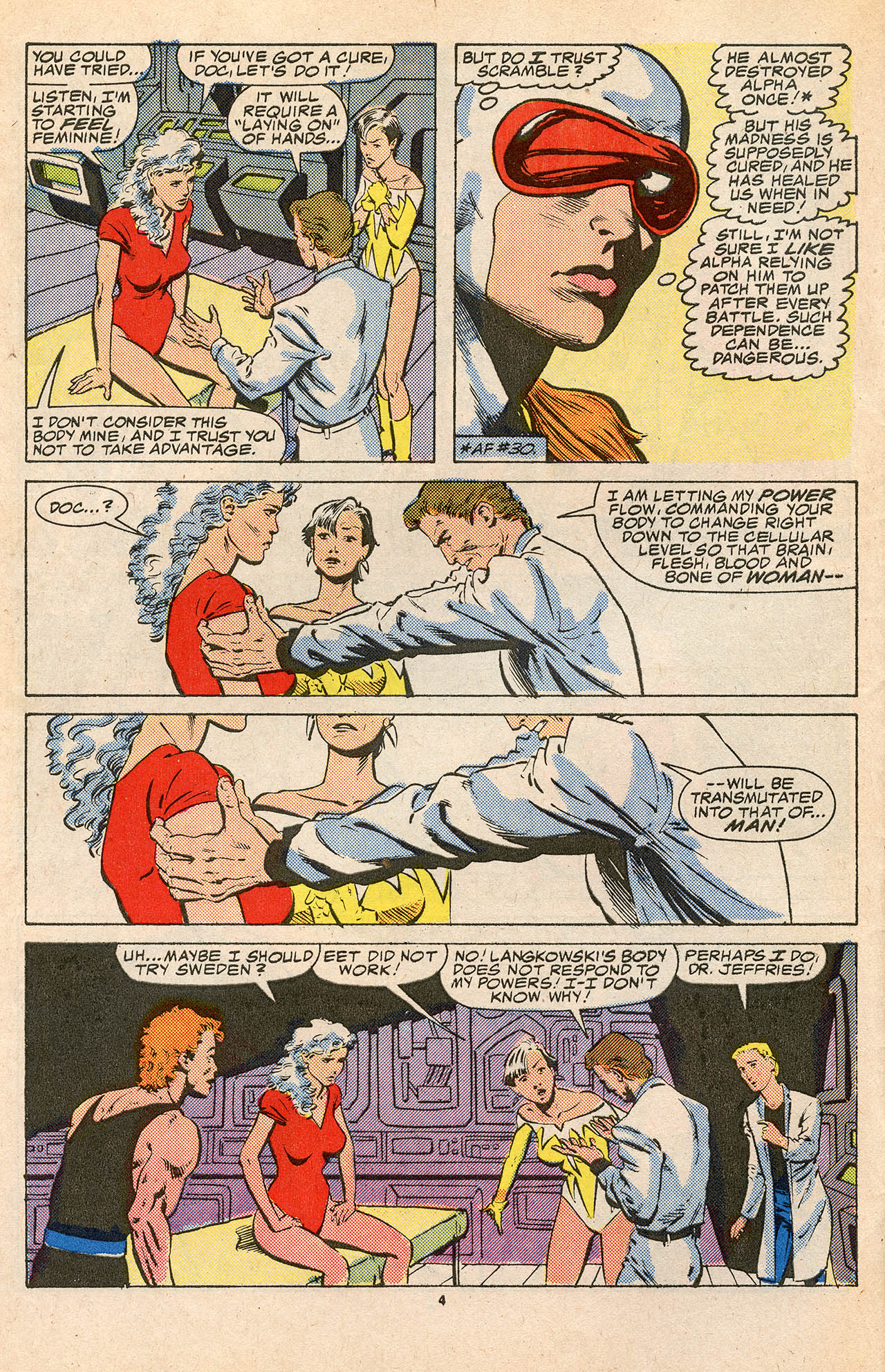 Read online Alpha Flight (1983) comic -  Issue #46 - 6