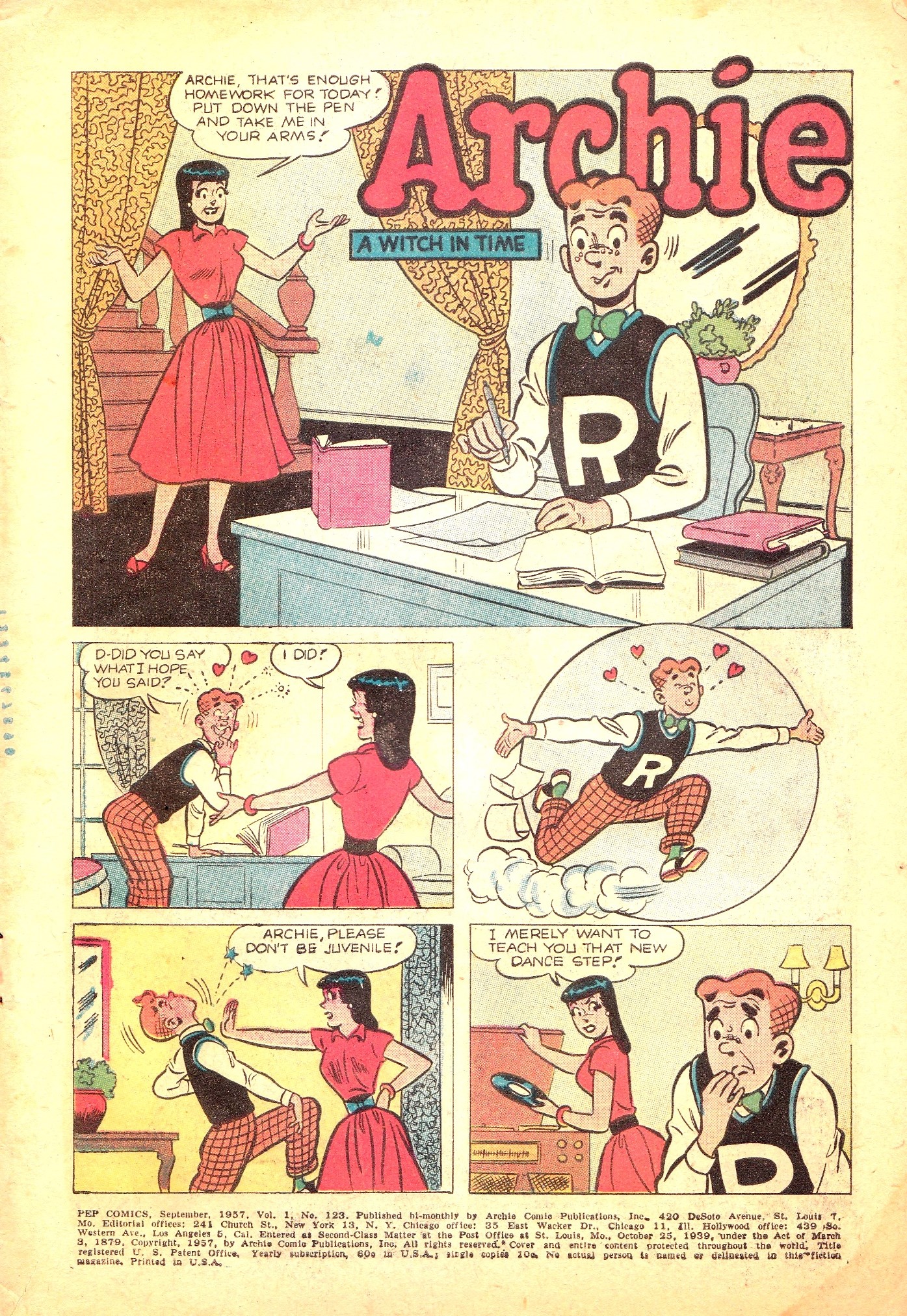Read online Pep Comics comic -  Issue #123 - 3