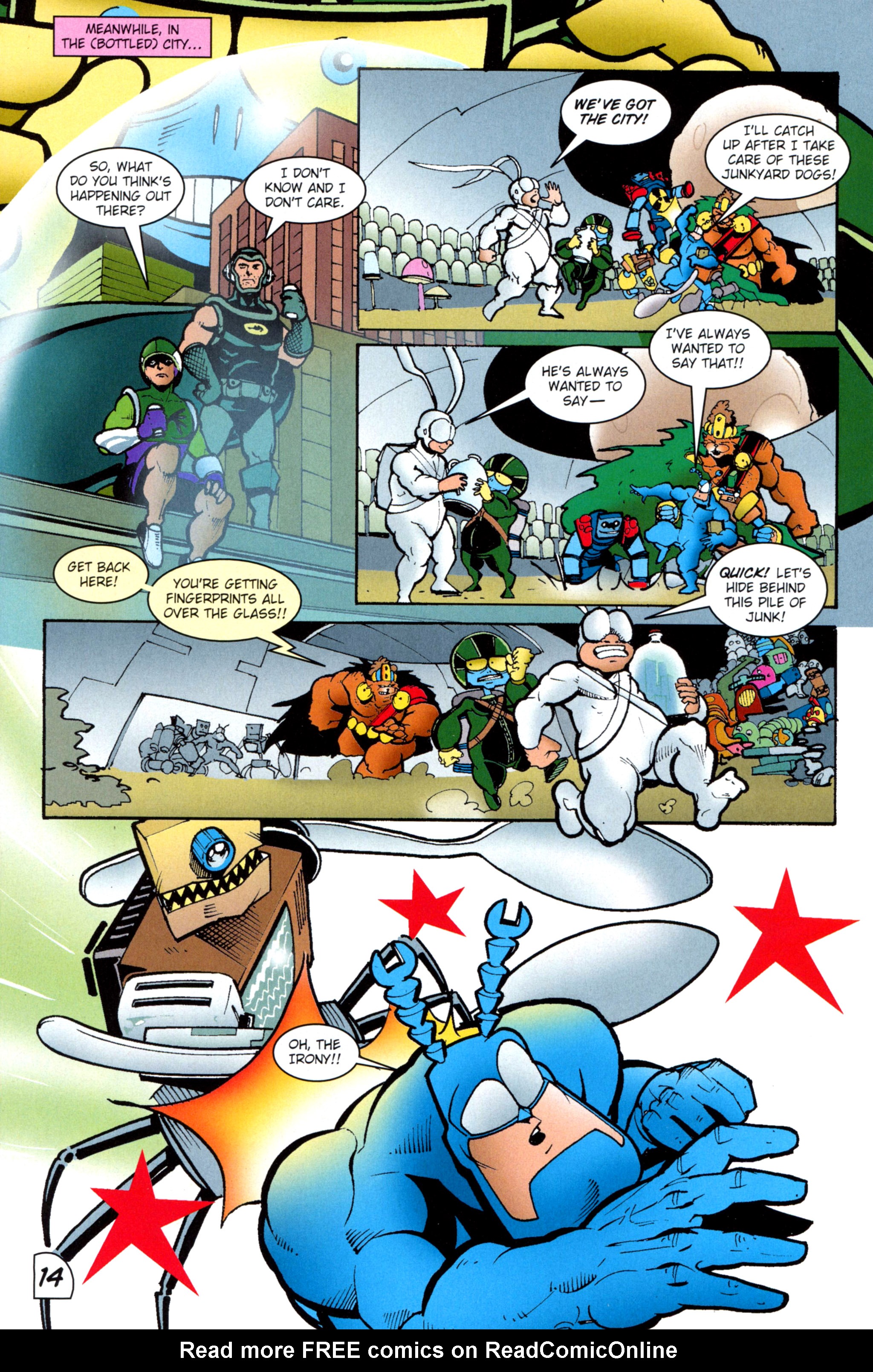 Read online Free Comic Book Day 2014 comic -  Issue # The Tick - 16