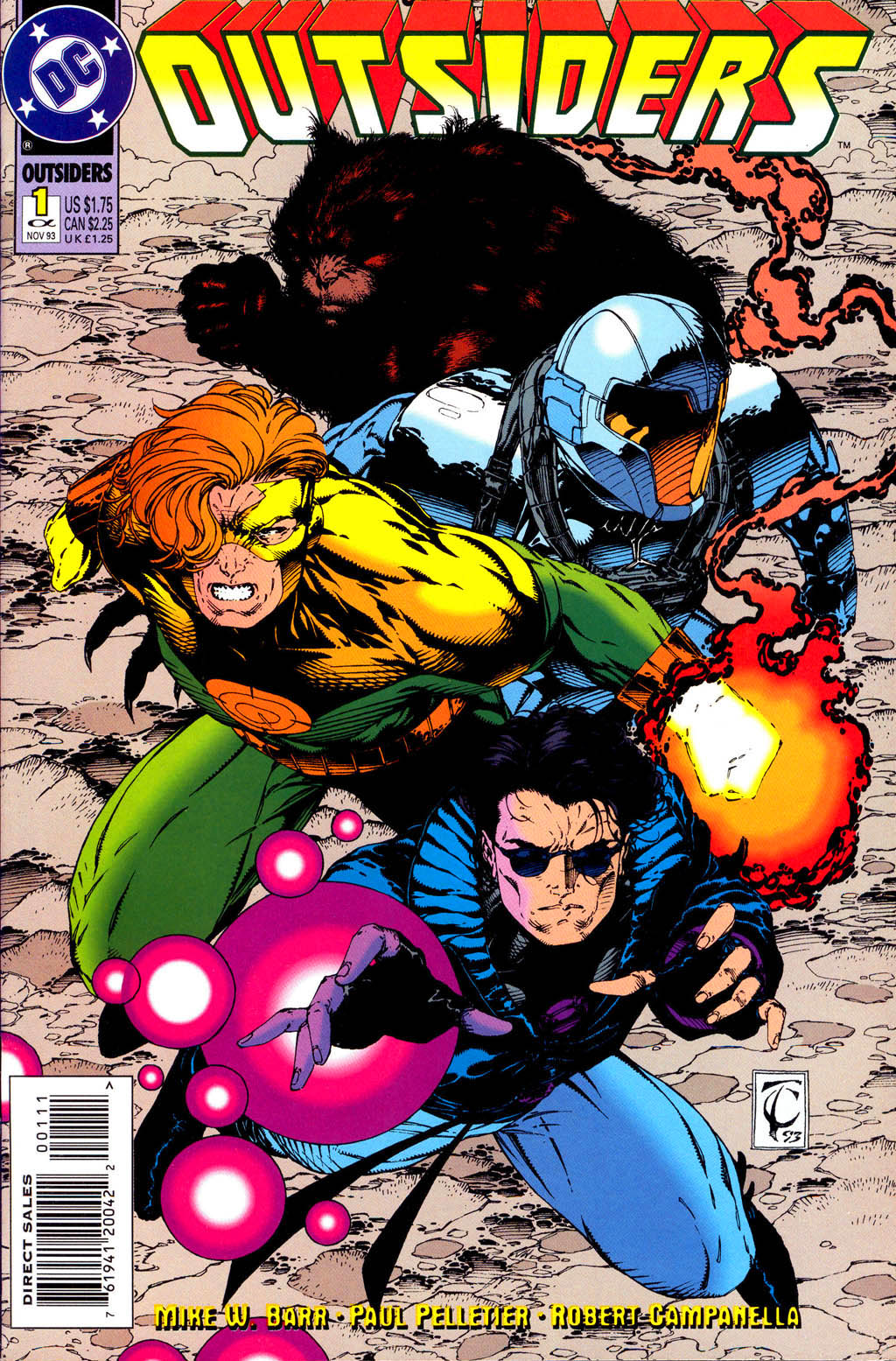 Read online Outsiders (1993) comic -  Issue #1 - Alpha - 1