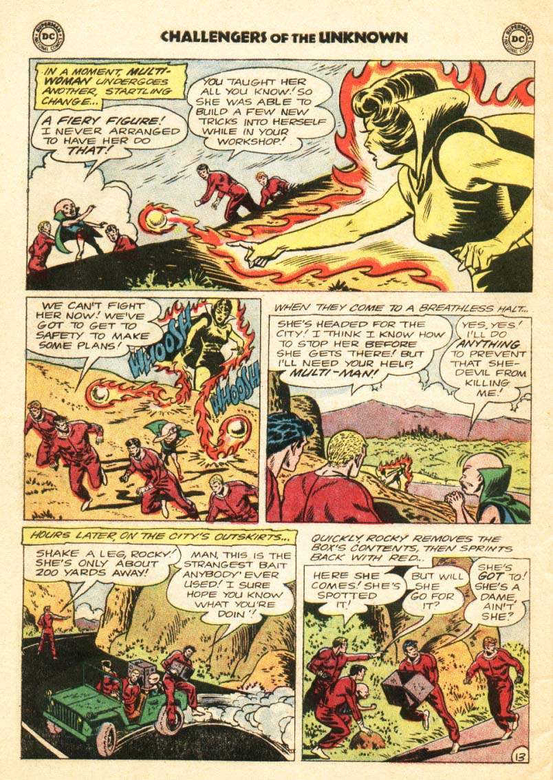 Read online Challengers of the Unknown (1958) comic -  Issue #34 - 25