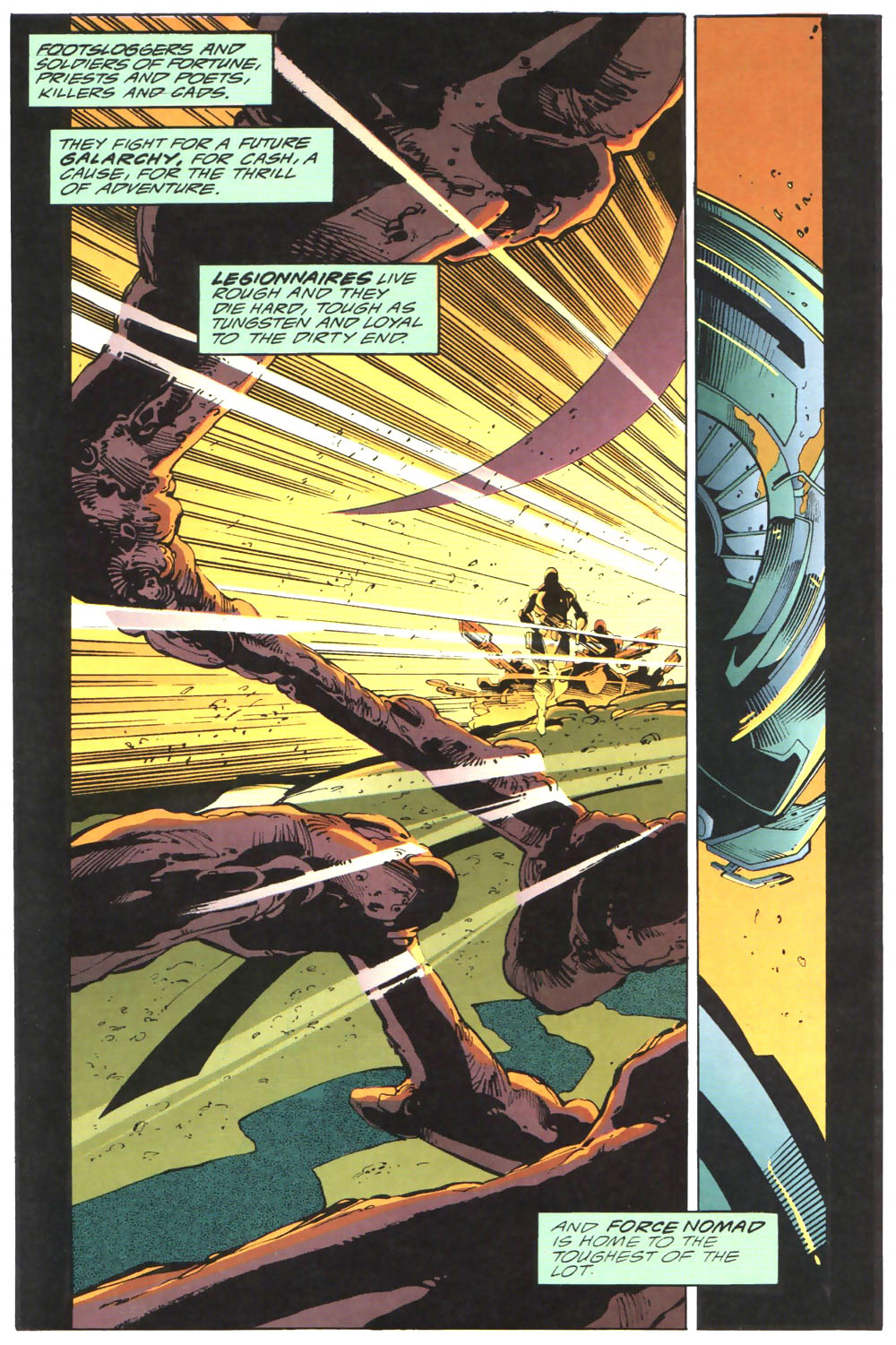 Read online Alien Legion: On the Edge comic -  Issue #1 - 5