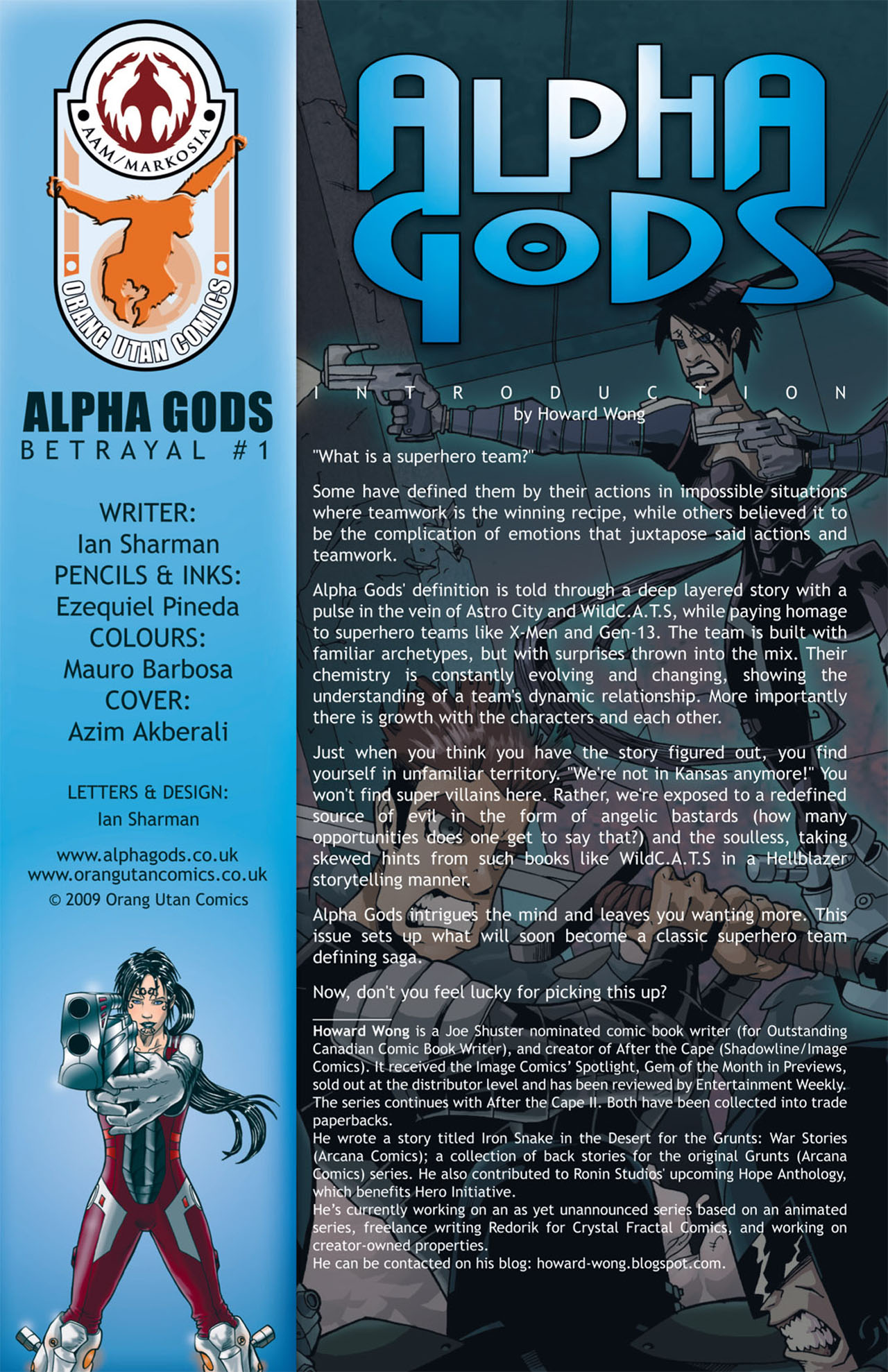 Read online Alpha Gods comic -  Issue #1 - 2