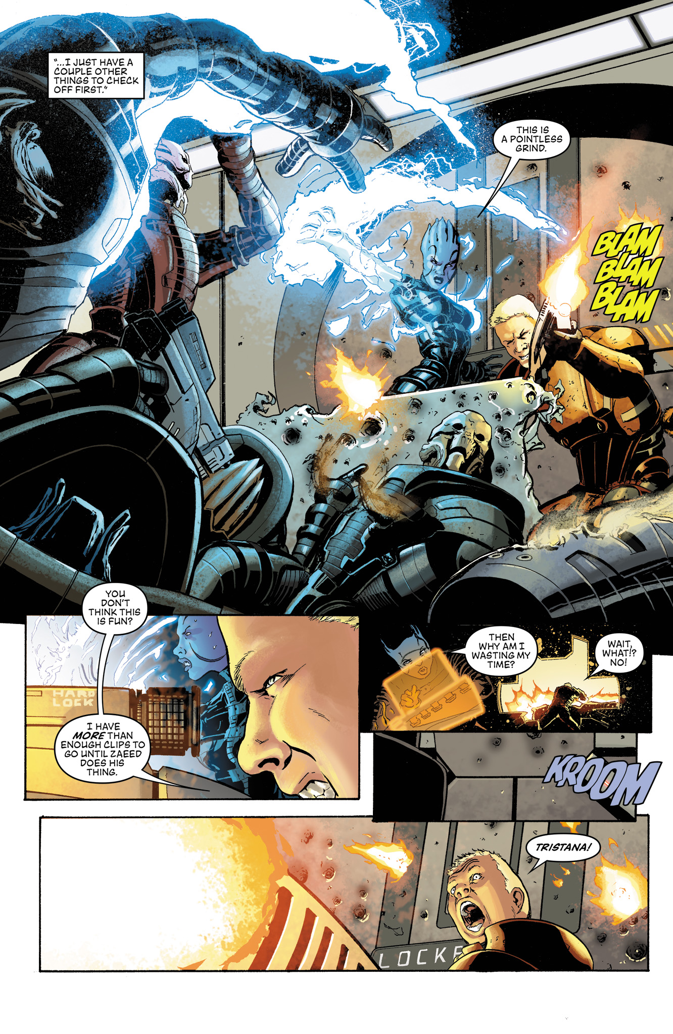 Read online Mass Effect: Foundation comic -  Issue #11 - 15