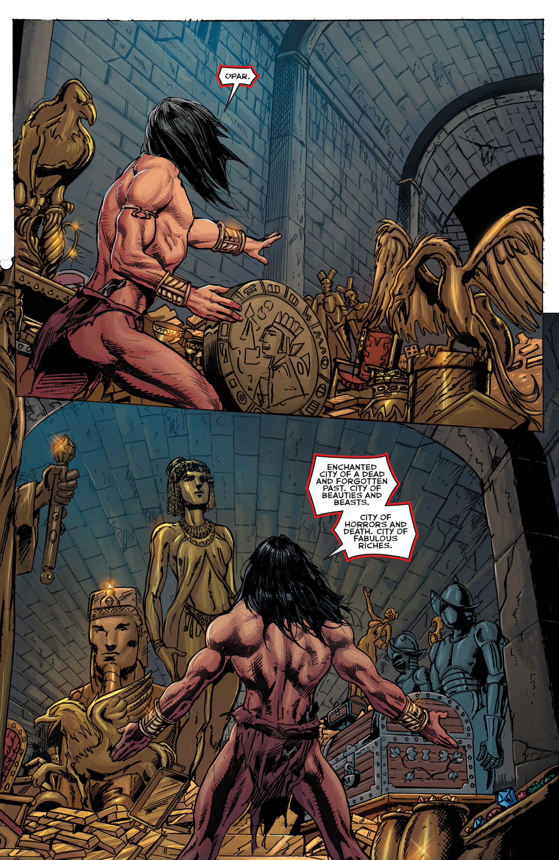 Read online Lord Of The Jungle (2012) comic -  Issue #13 - 12