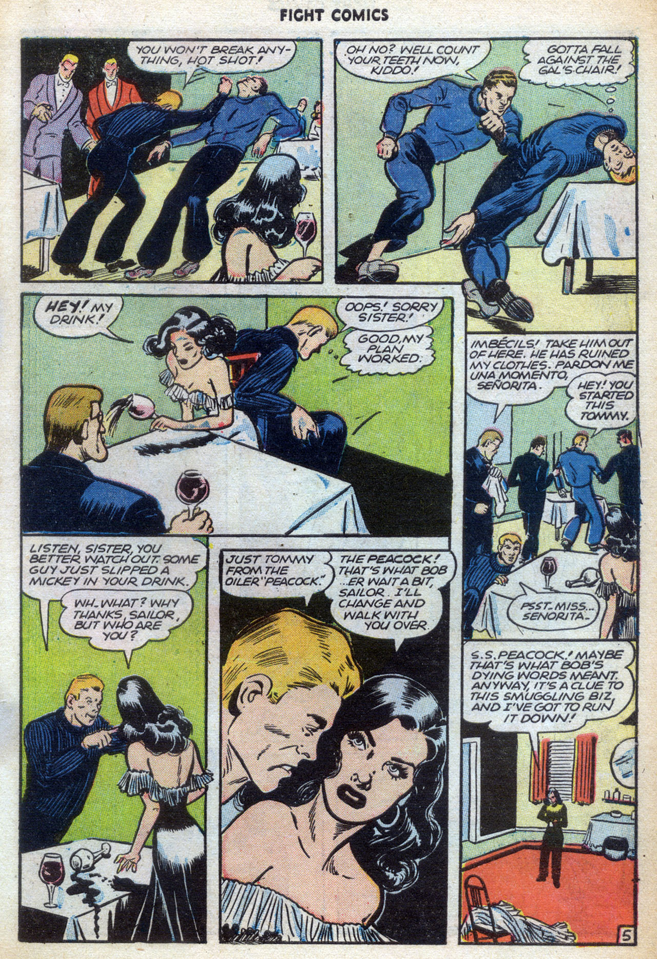 Read online Fight Comics comic -  Issue #44 - 7