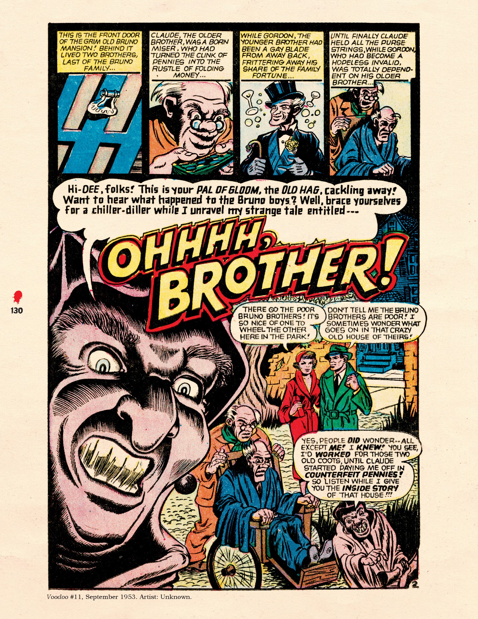 Read online Chilling Archives of Horror Comics comic -  Issue # TPB 17 - 133
