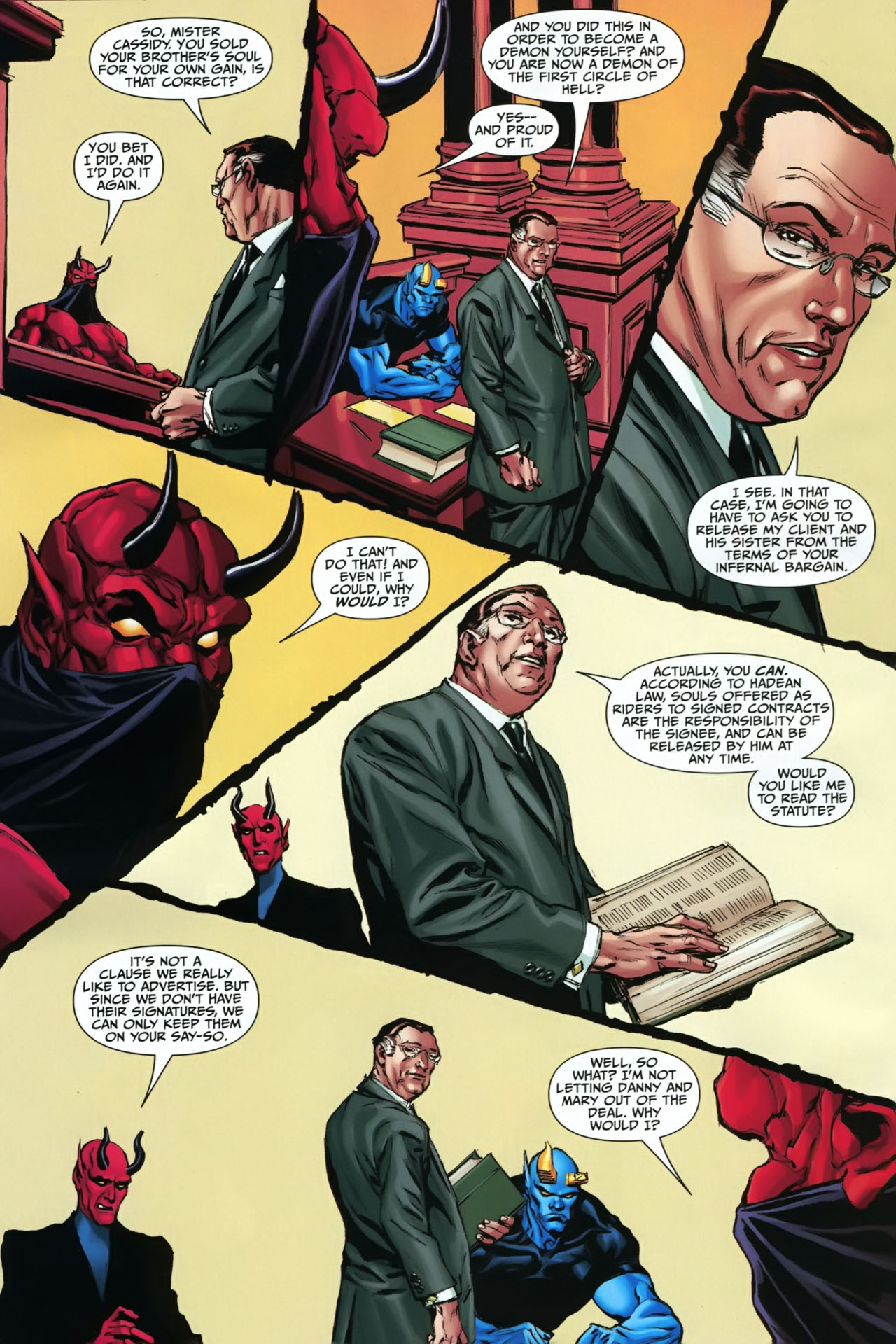 Read online Shadowpact comic -  Issue #23 - 17