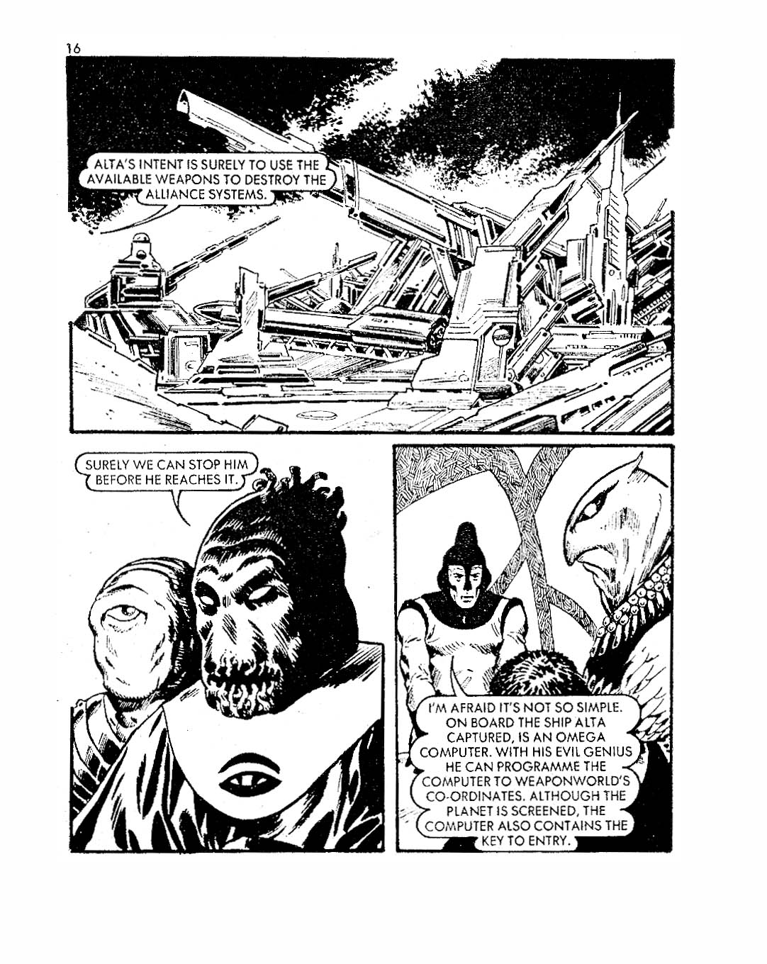 Read online Starblazer comic -  Issue #45 - 16