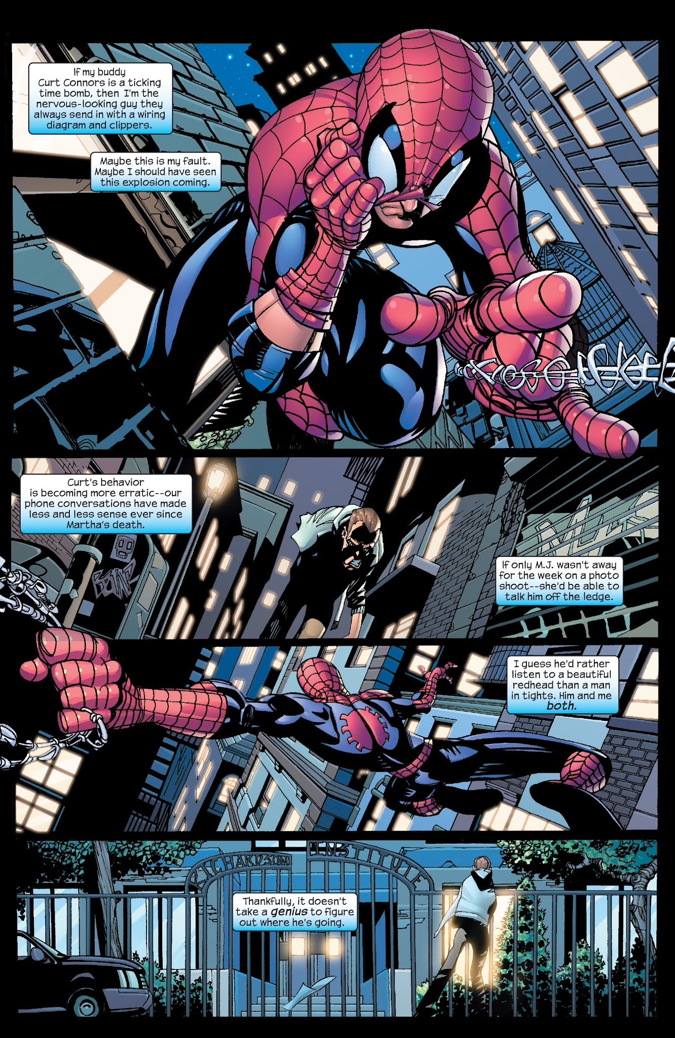 Read online The Spectacular Spider-Man (2003) comic -  Issue # _TPB 3 - 21
