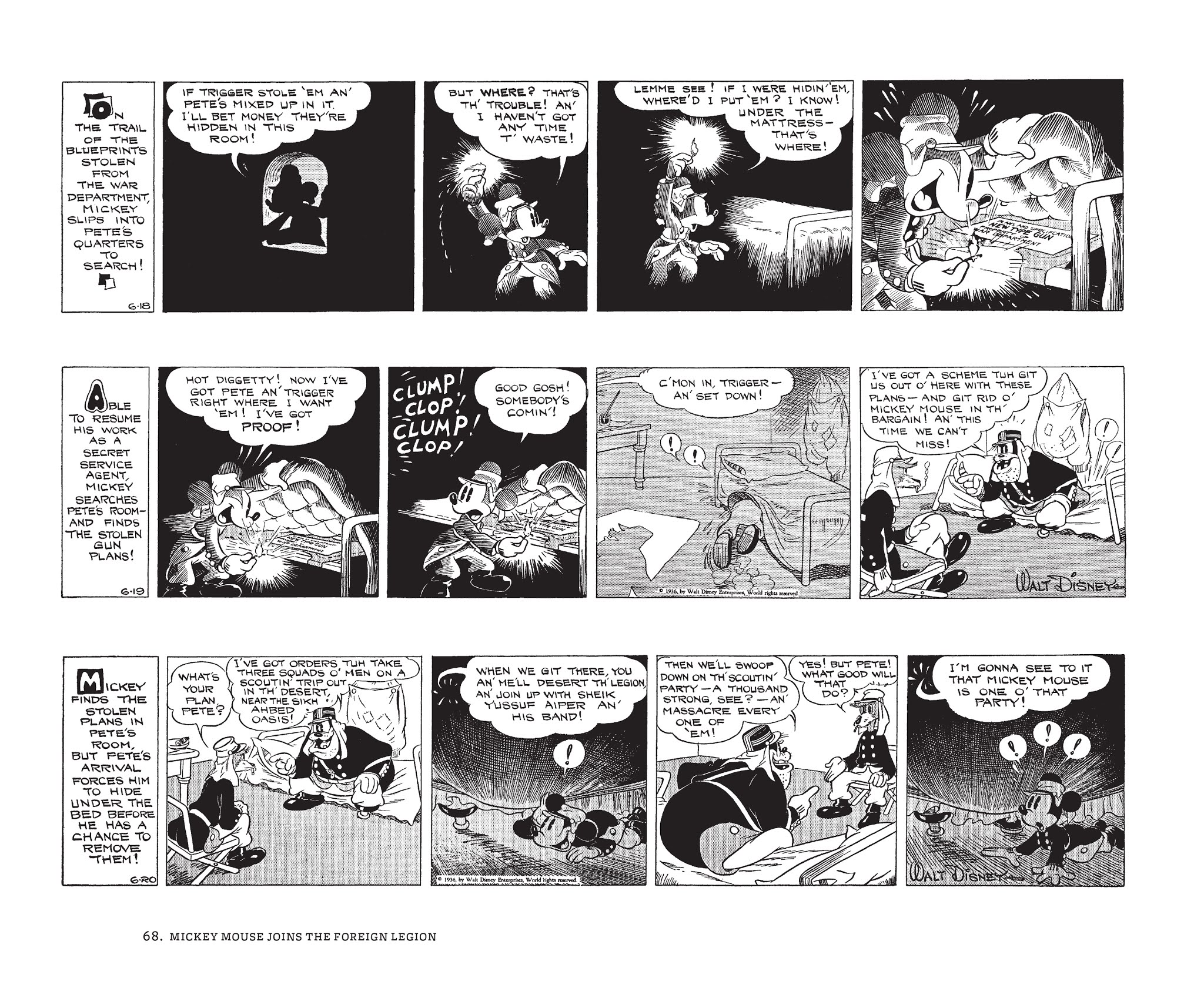 Read online Walt Disney's Mickey Mouse by Floyd Gottfredson comic -  Issue # TPB 4 (Part 1) - 68