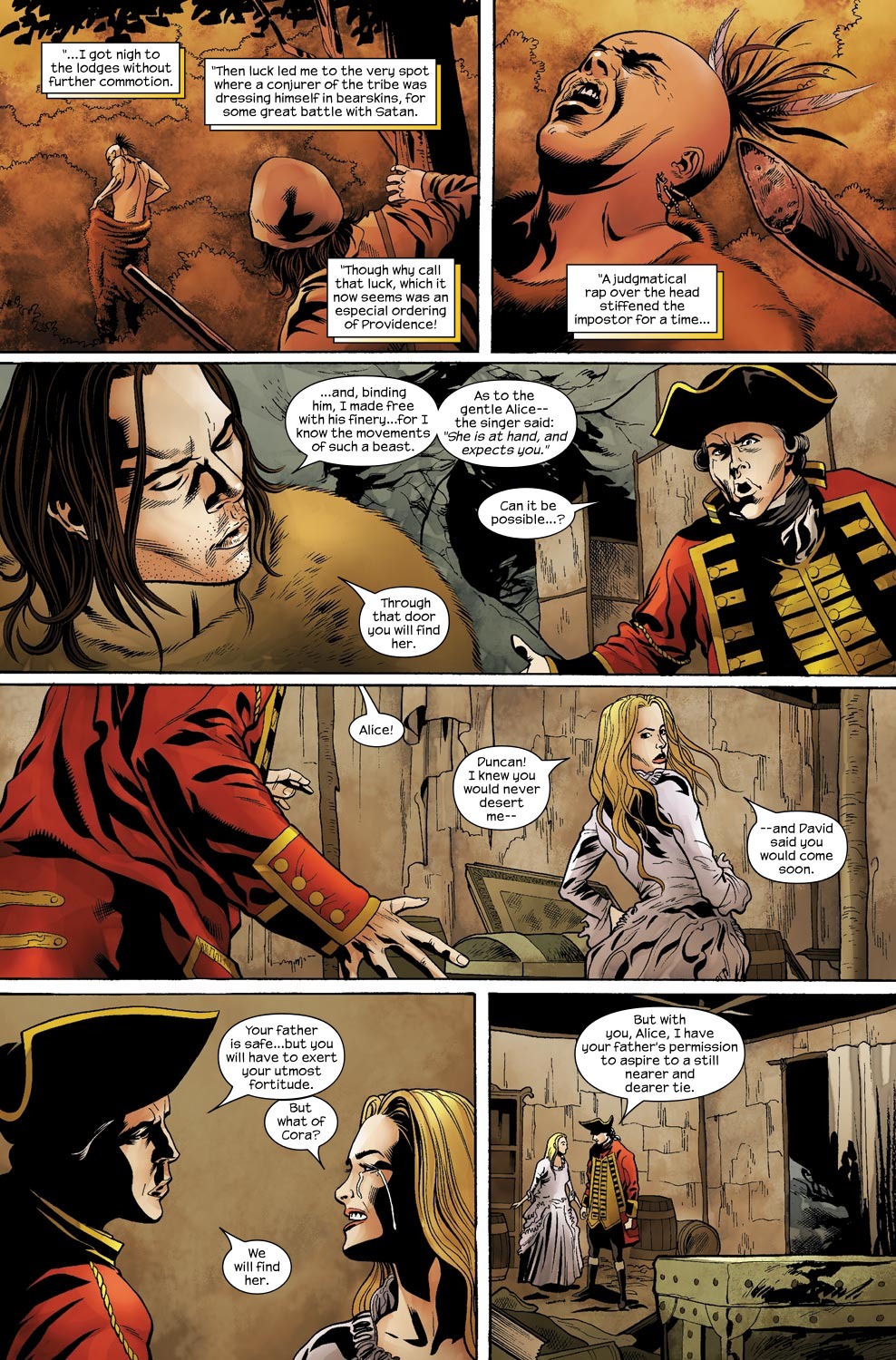 Read online The Last of the Mohicans comic -  Issue #4 - 23