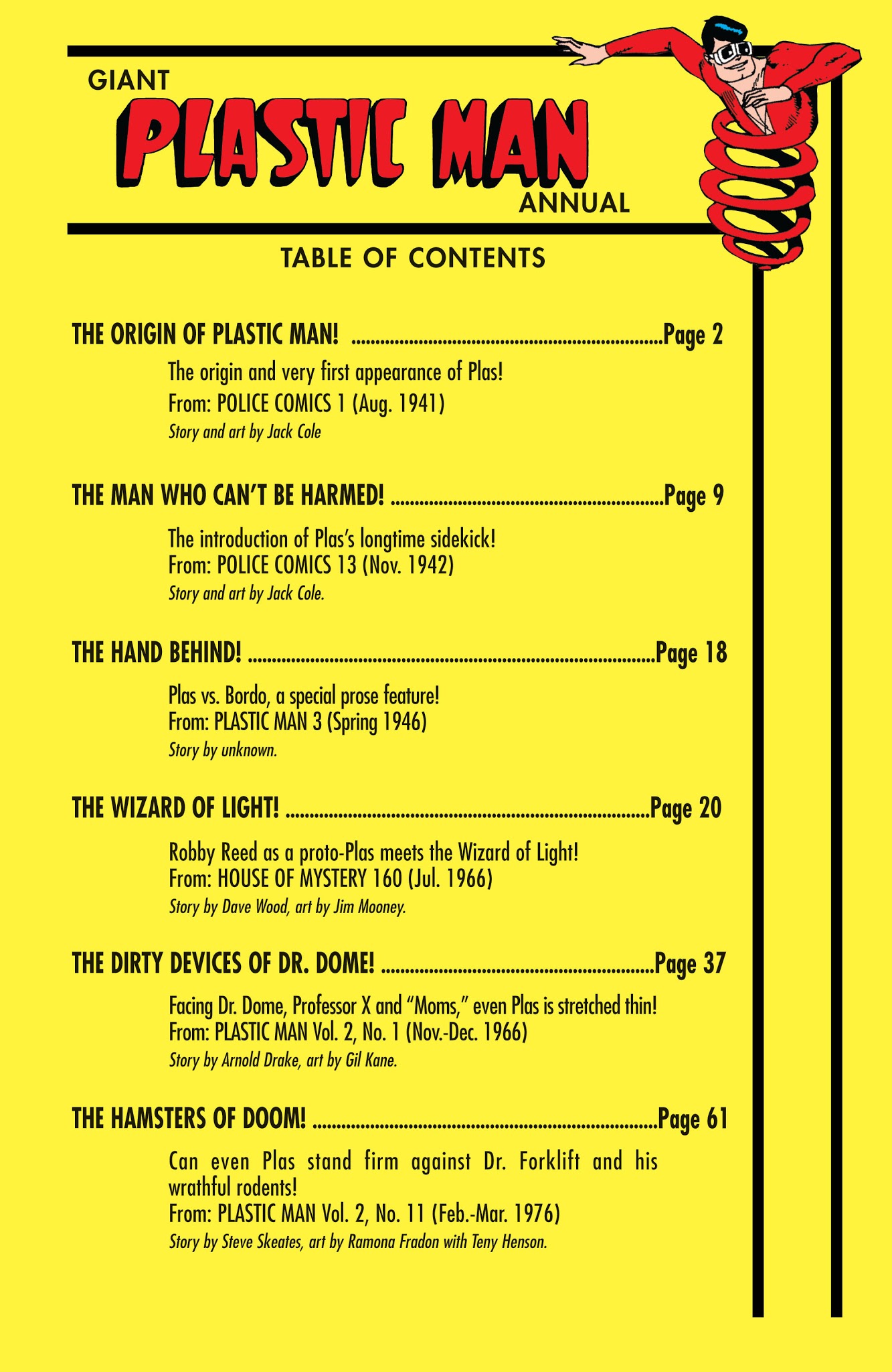 Read online Plastic Man 80-Page Giant comic -  Issue # Full - 2