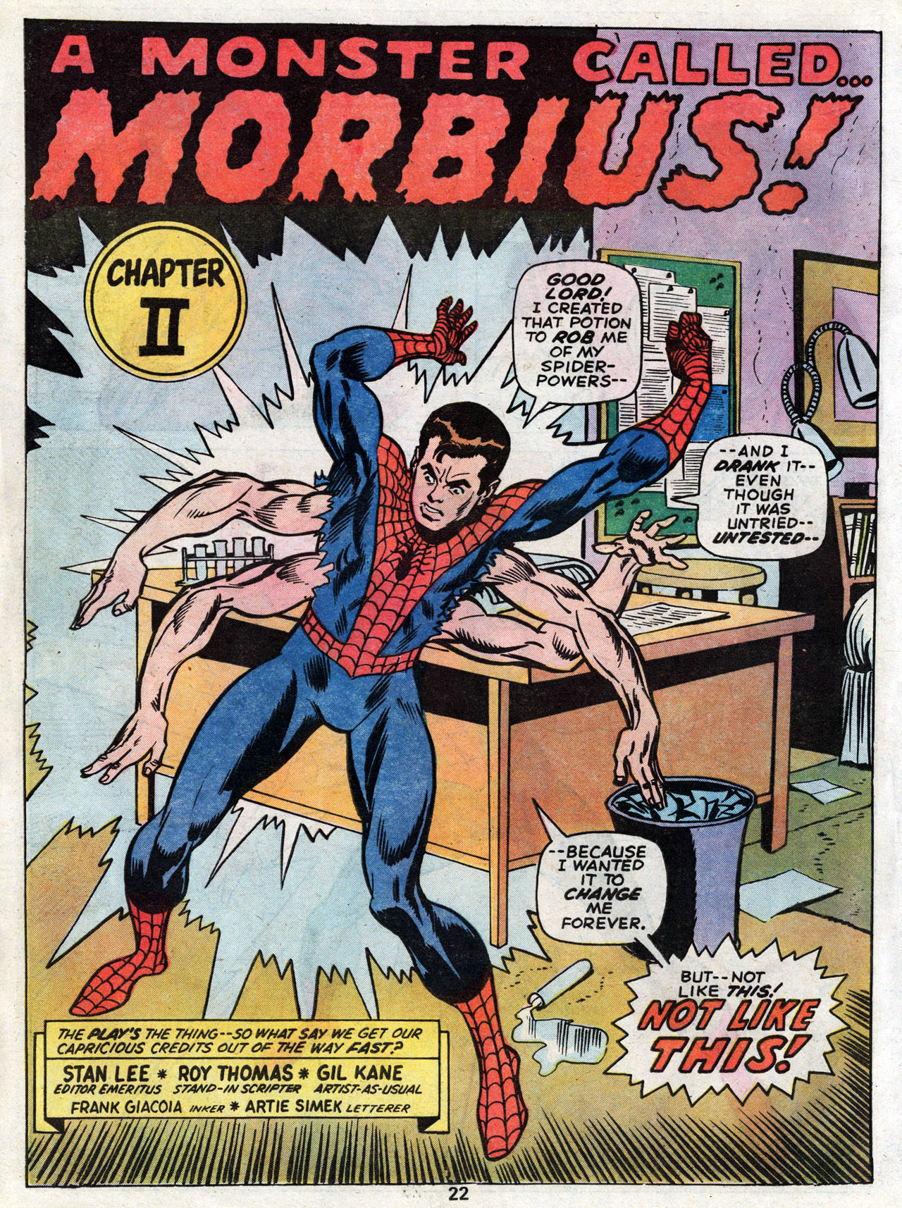 Read online Marvel Treasury Edition comic -  Issue #14 - 22